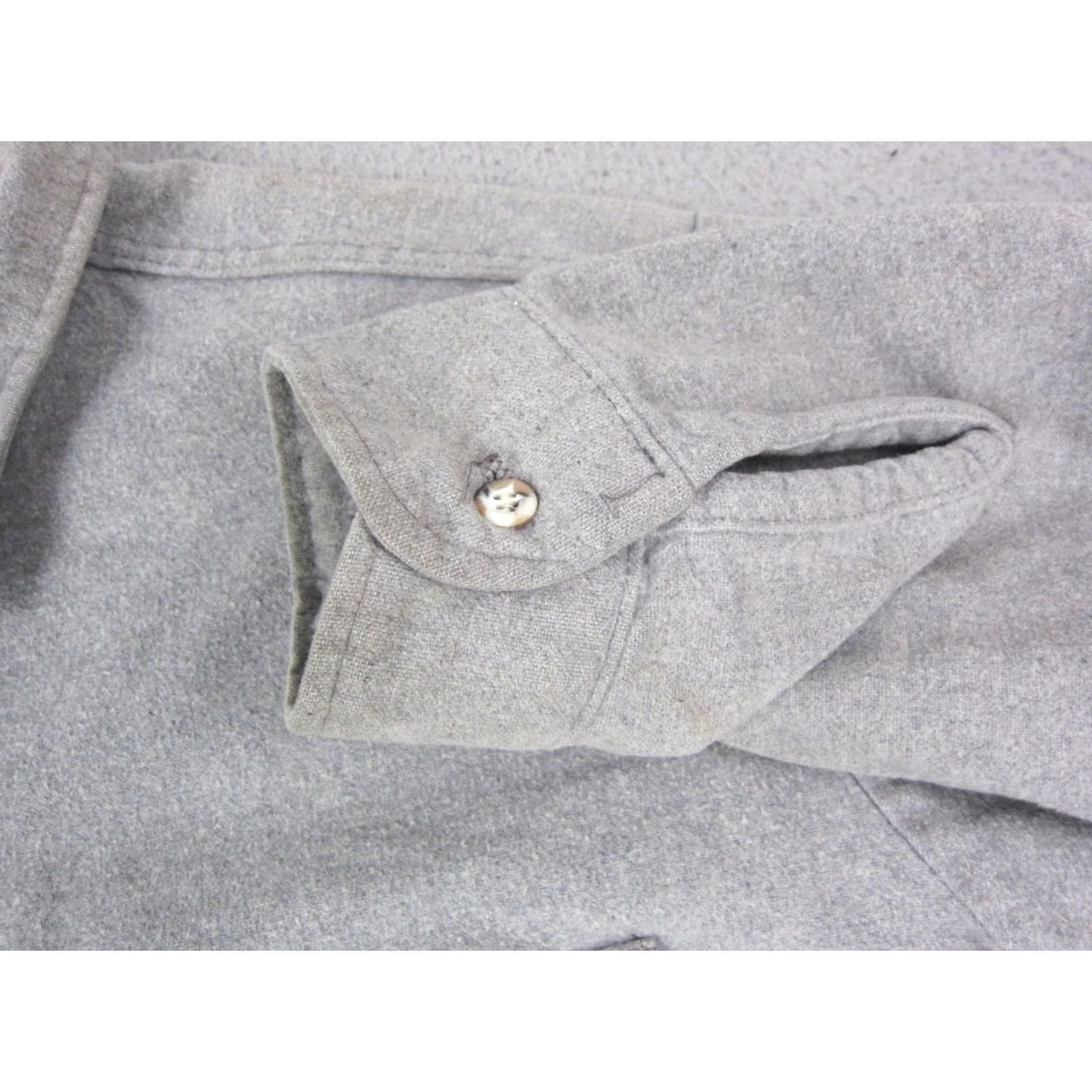 Vintage VINTAGE Five Brother Shirt Mens XL Gray Flannel Western Rodeo Cowboy Shirt Mens XL Gray Flannel Western Rodeo Cowboy Size US XL / EU 56 / 4 - 7 Thumbnail