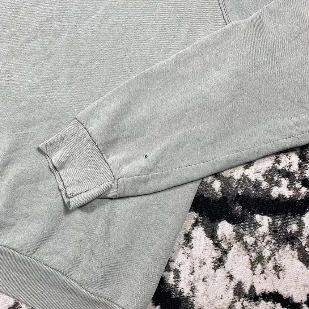 Fruit Of The Loom VINTAGE 90s WASHED GREY BLANK FRUIT OF THE LOOM HOODIE BOXY Size US M / EU 48-50 / 2 - 7 Thumbnail