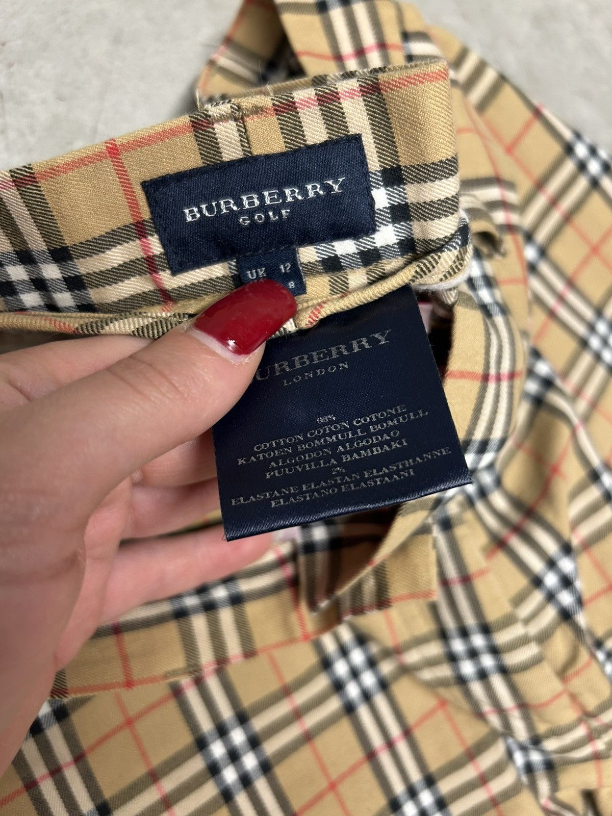 Burberry short pants