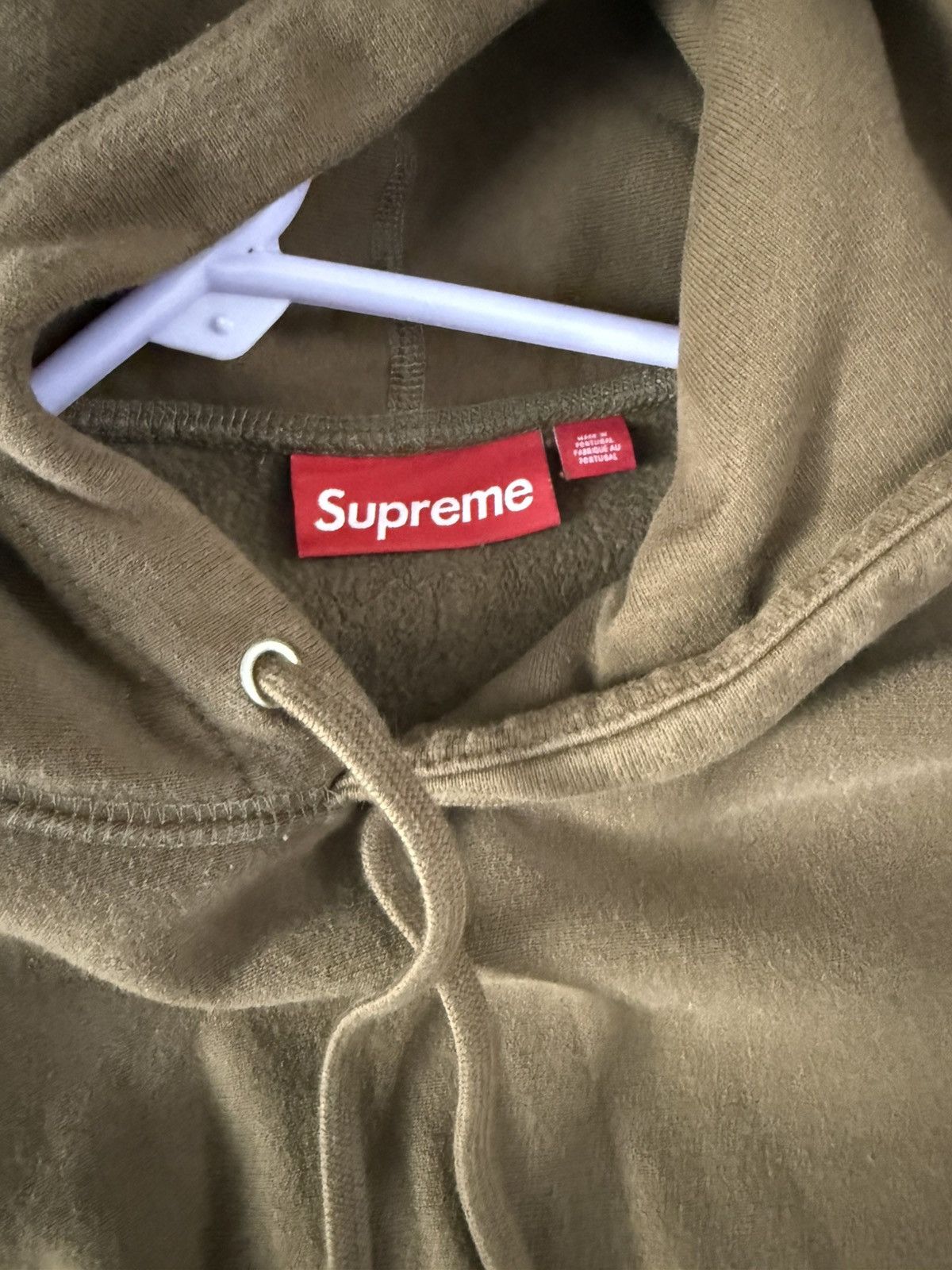 Supreme Collegiate Sleeve Hooded Sweatshirt Size US S / EU 44-46 / 1 - 4 Thumbnail