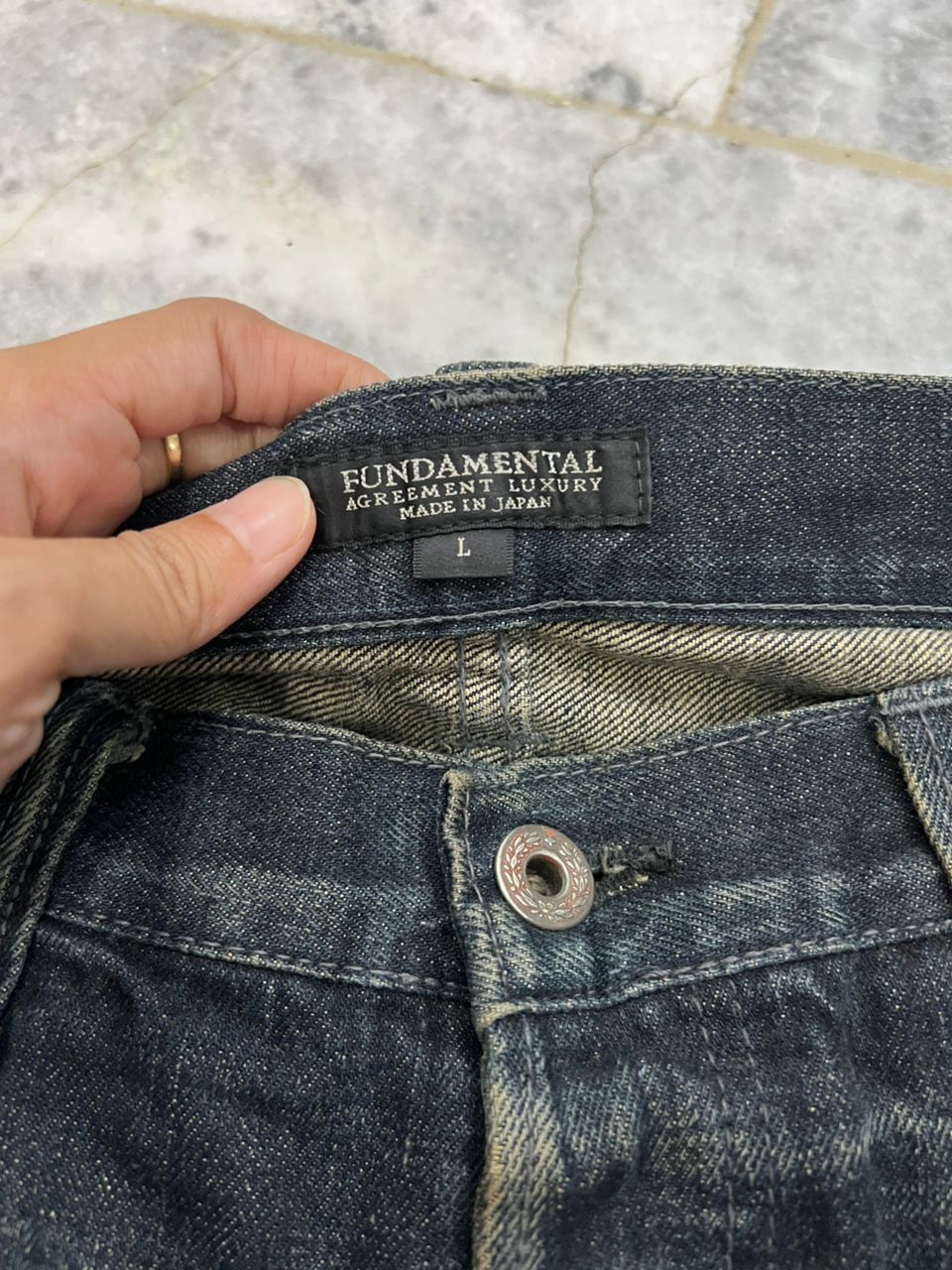 FDMTL Fundemantal Denim Jeans Size US 34 / EU 50 - 5 Thumbnail