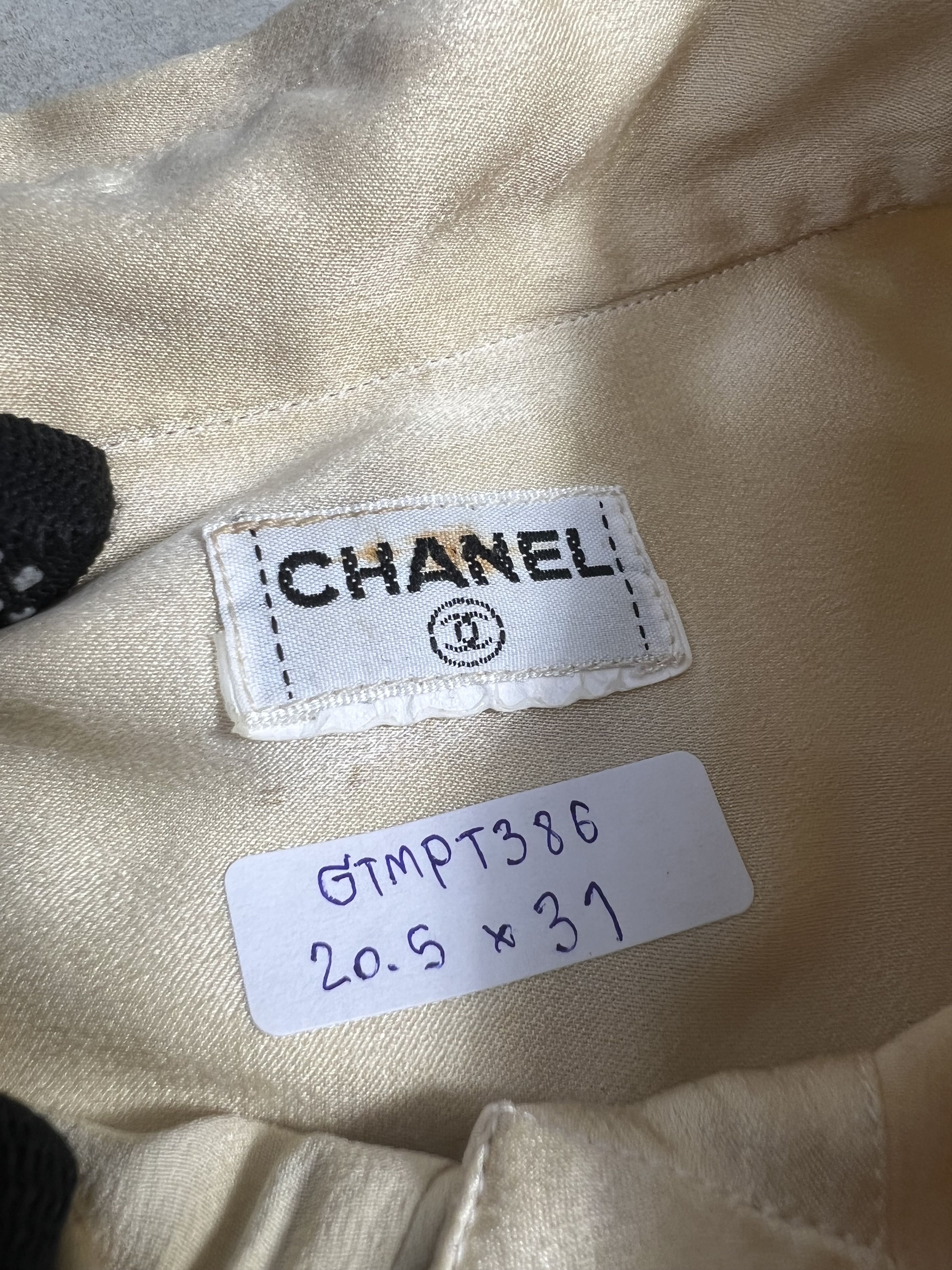 Chanel Vintage CHANEL Silk Buttons Up Shirt GTMPT386 Size L / US 10 / IT 46 - 2 Thumbnail