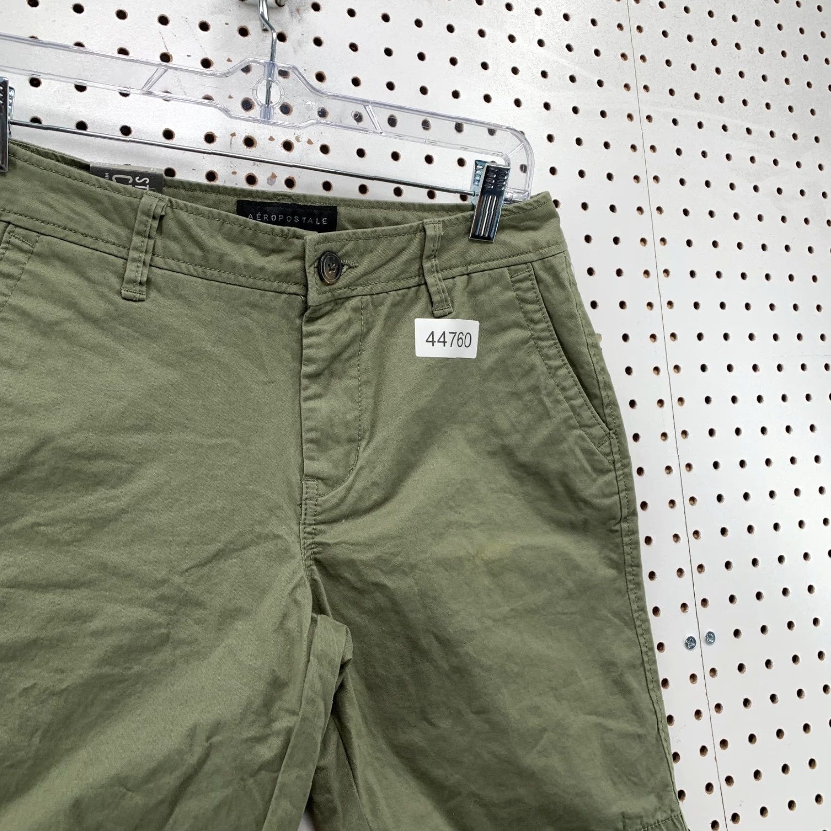 Vintage VINTAGE Aeropostale shorts Mens 27 Green Chino Stretch Classic Fit 9.5 Inseam NWT Size US 27 - 2 Thumbnail