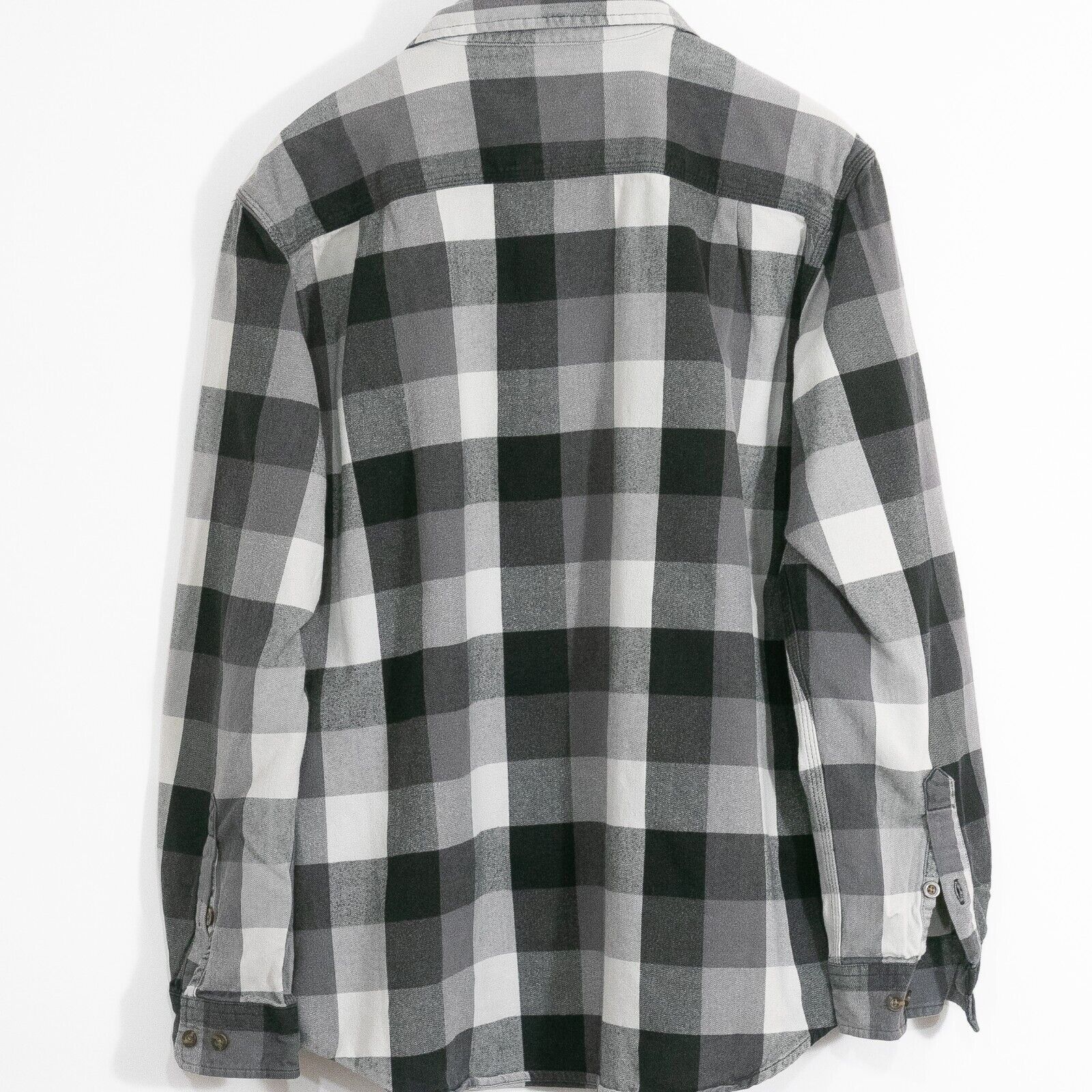 Carhartt Carhartt Plaid Button Up Shirt Large Black Gray Long Sleeve Size US L / EU 52-54 / 3 - 6 Thumbnail