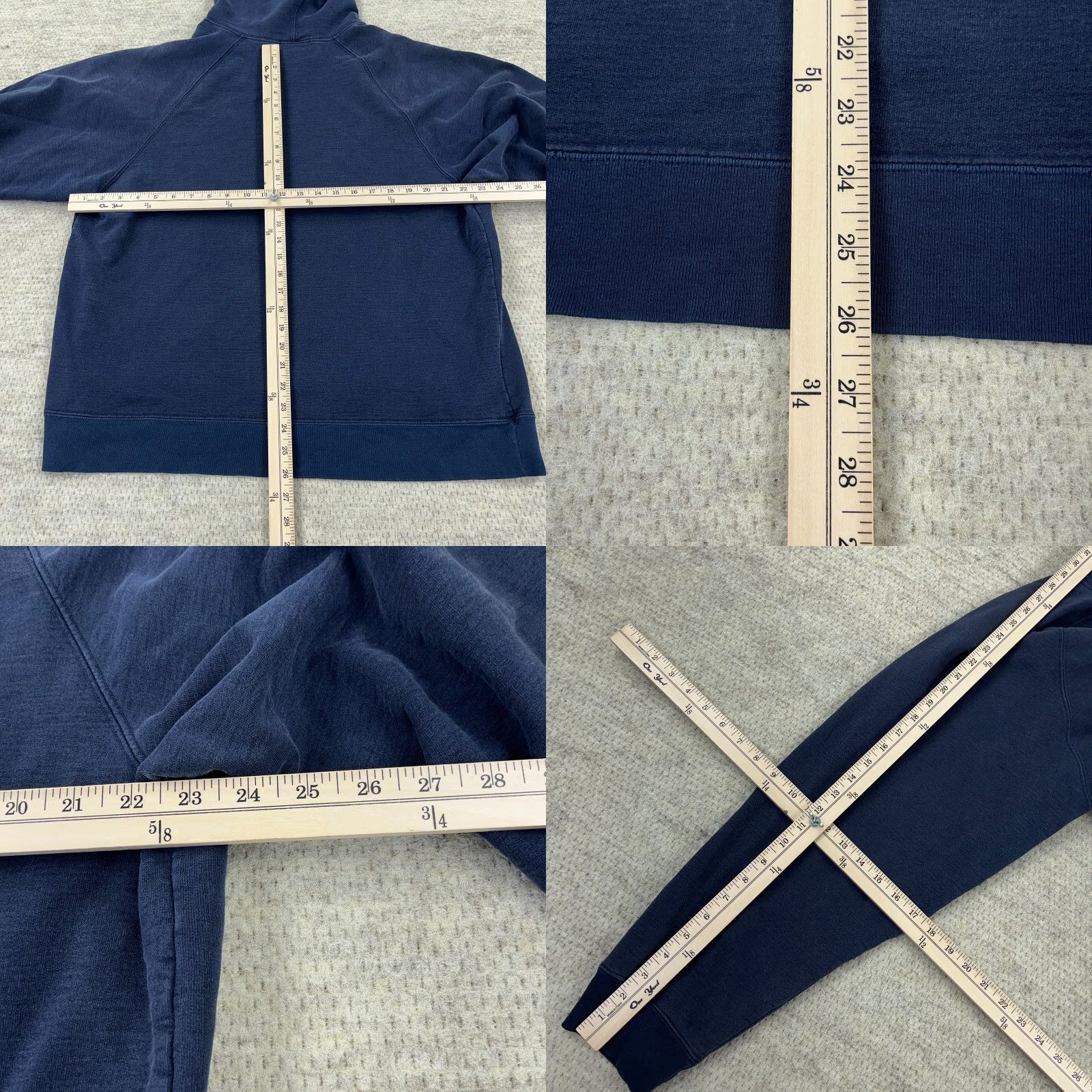 American Eagle Outfitters VINTAGE American Eagle Outfitters Hoodie Men L Blue Sweatshirt Faded Star 90s 2000s Logo Embroidered Pullover Crew Neck All Seasons Size US L / EU 52-54 / 3 - 8 Thumbnail