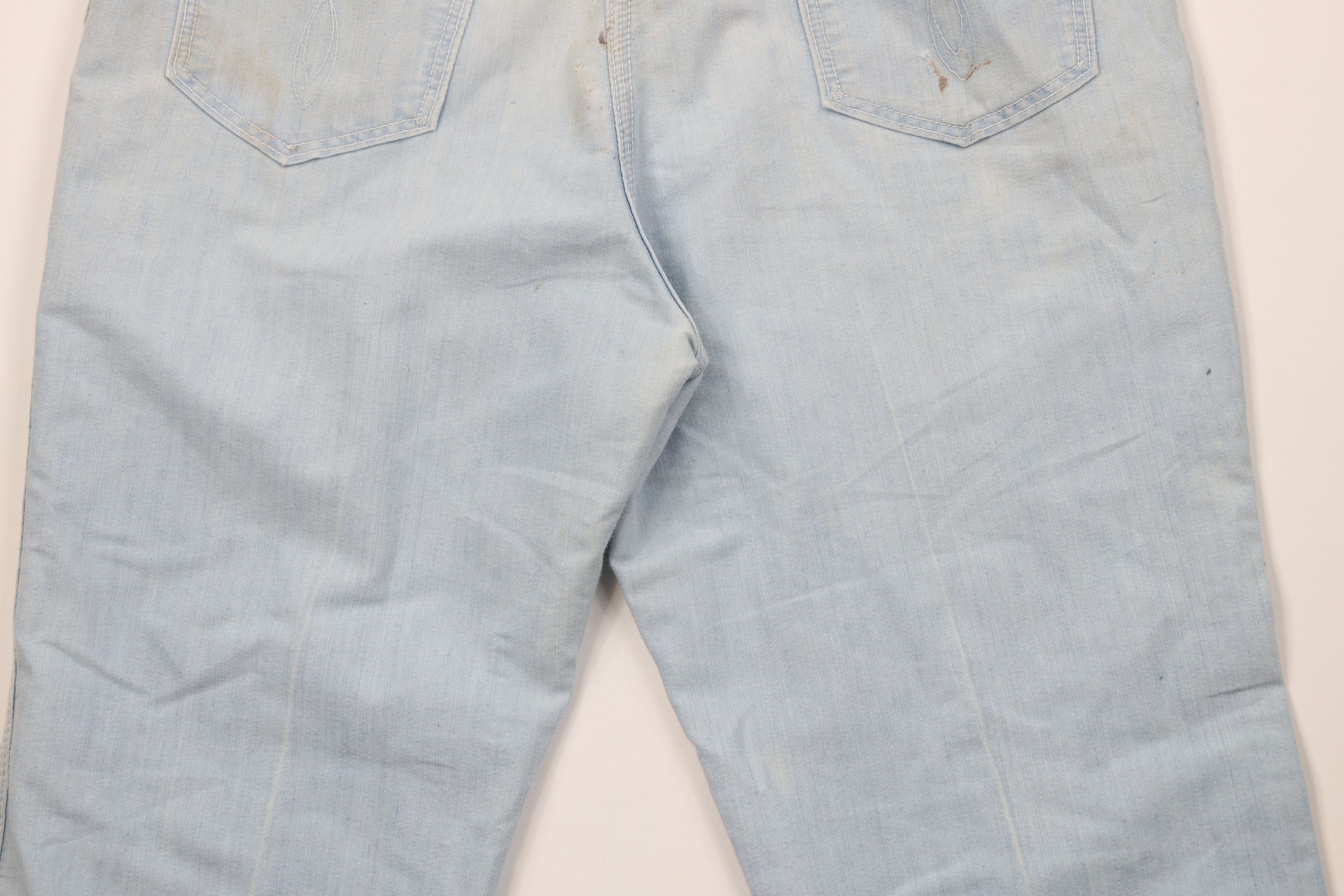 Wrangler Vintage 70s Wrangler Thin Bell Bottoms Jeans Blue USA Size US 36 / EU 52 - 13 Thumbnail