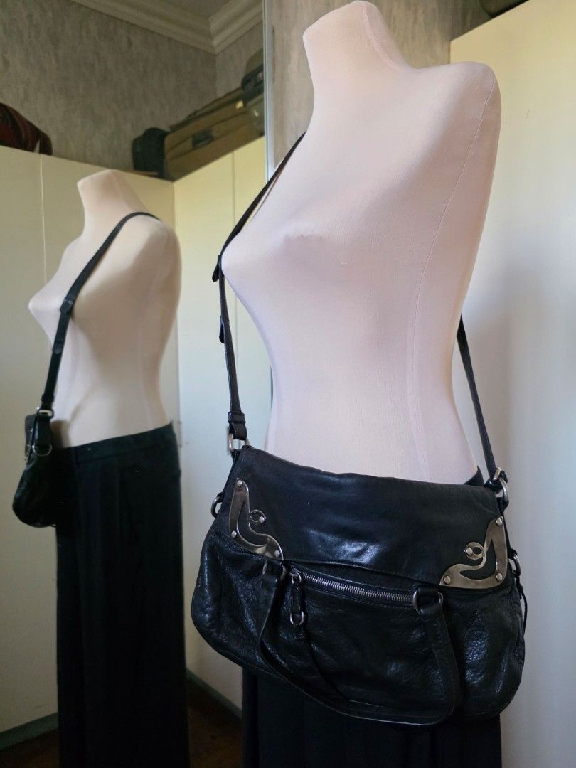 Miu Miu Miu Miu fall 2004 Lambskin Motorcycle Bag Size ONE SIZE - 4 Thumbnail