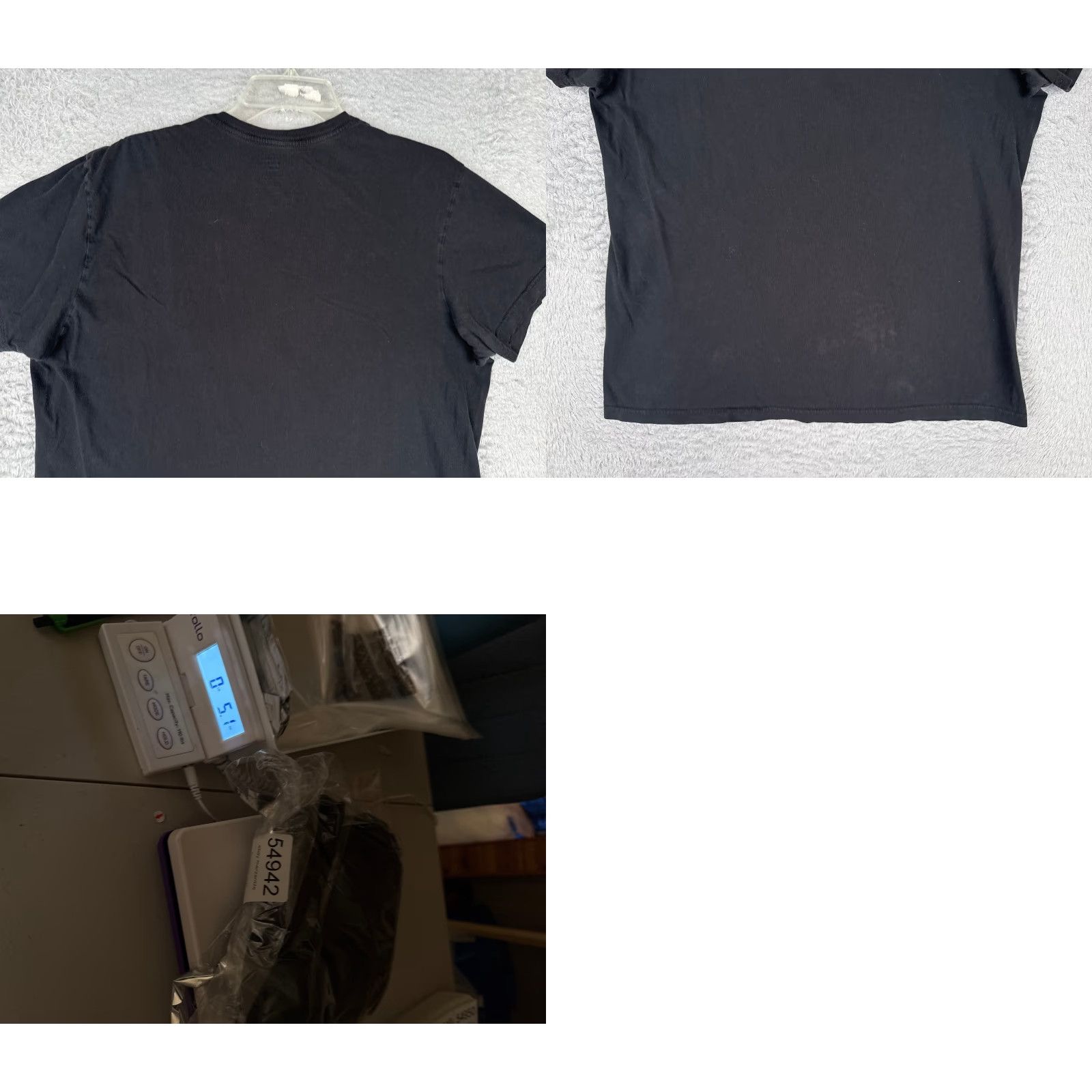 Ralph Lauren Polo Ralph Lauren Shirt Men Large Black Short Sleeve V-Neck 100% Cotton READ Size US L / EU 52-54 / 3 - 9 Thumbnail