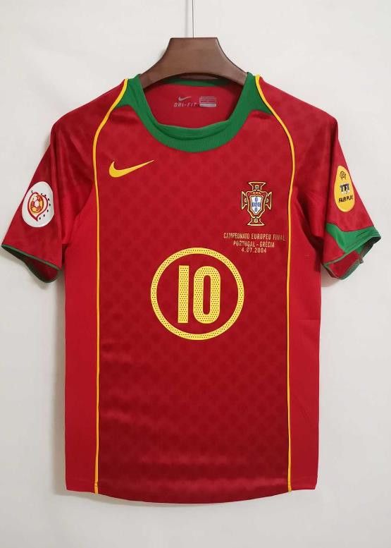 Other 2004 Portugal #10 Rui Costa Jersey Size US XXL / EU 58 / 5 - 2 Thumbnail