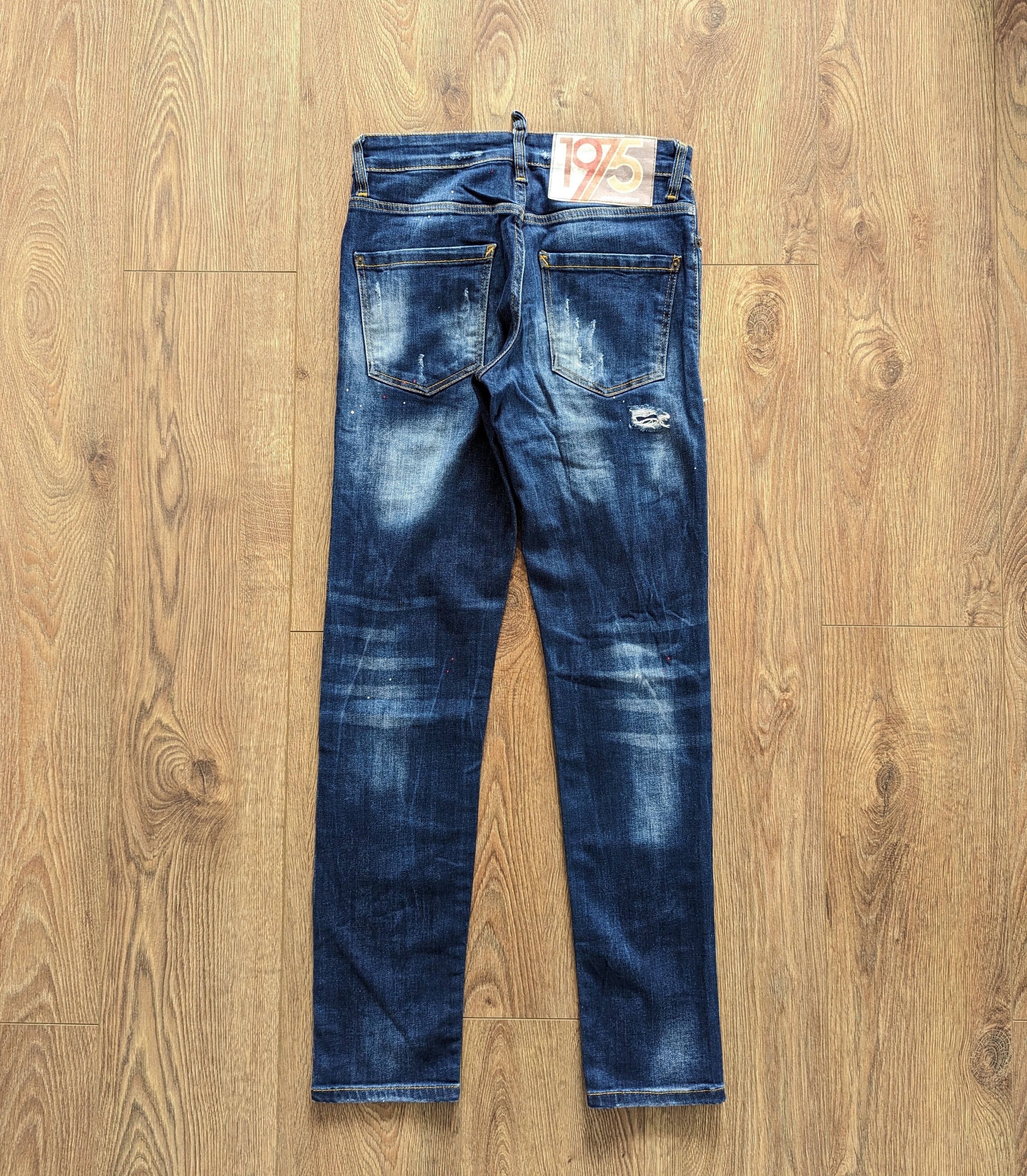 Dsquared2 DSQUARED2 1975 Easy Slim Jeans Men's Size 44 Made In Italy Size US 28 / EU 44 - 20 Thumbnail