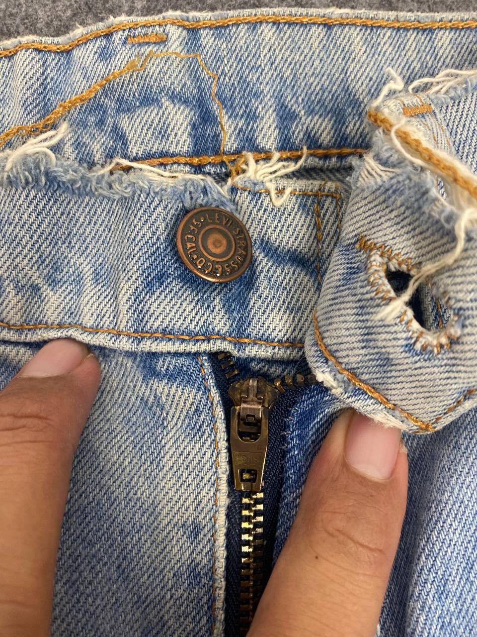 Levi's vintage levis 510 usa distressed style Size US 29 - 13 Thumbnail