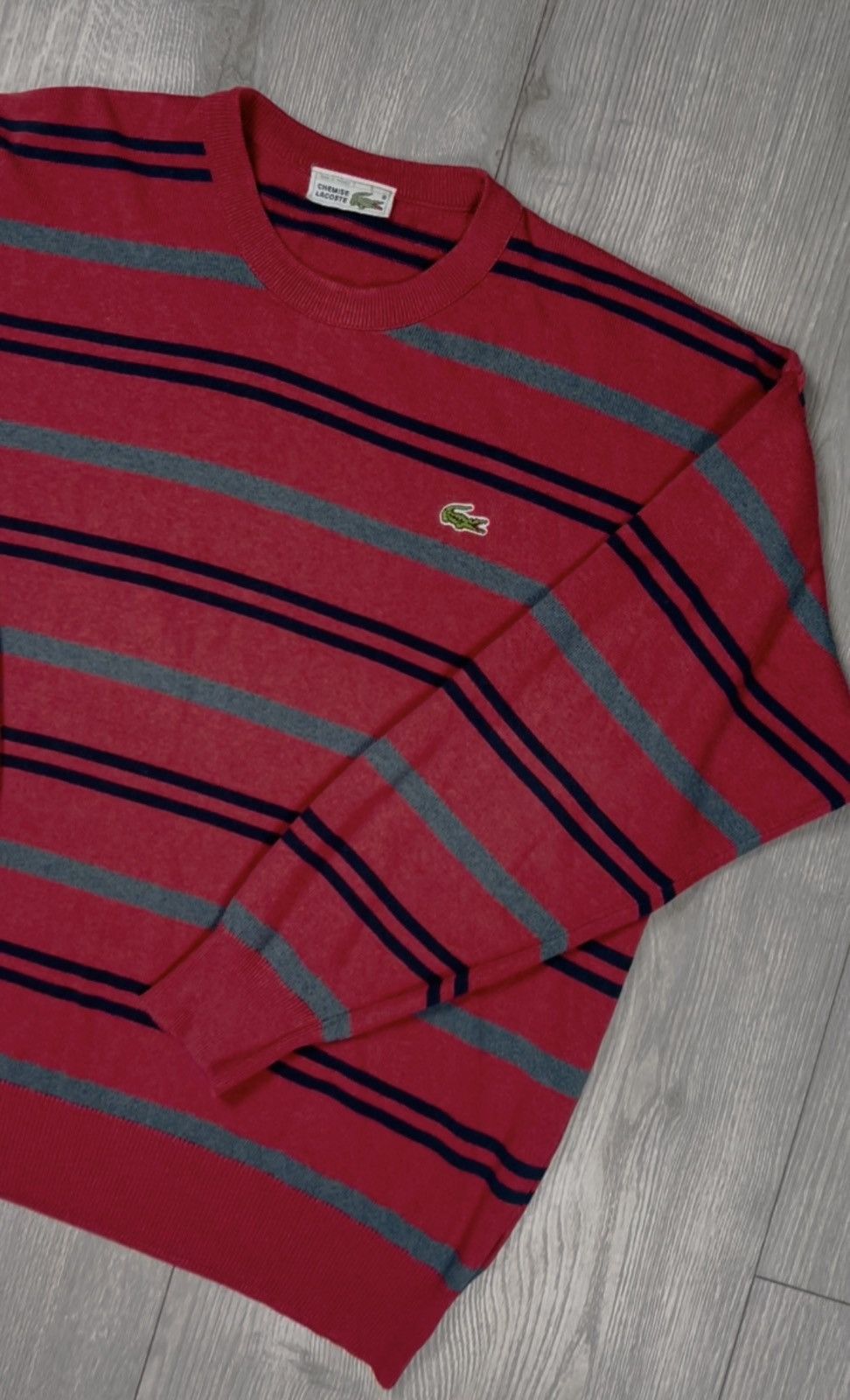 Lacoste × Polo Ralph Lauren Vintage Lacoste Sweater Size US S / EU 44-46 / 1 - 1 Thumbnail