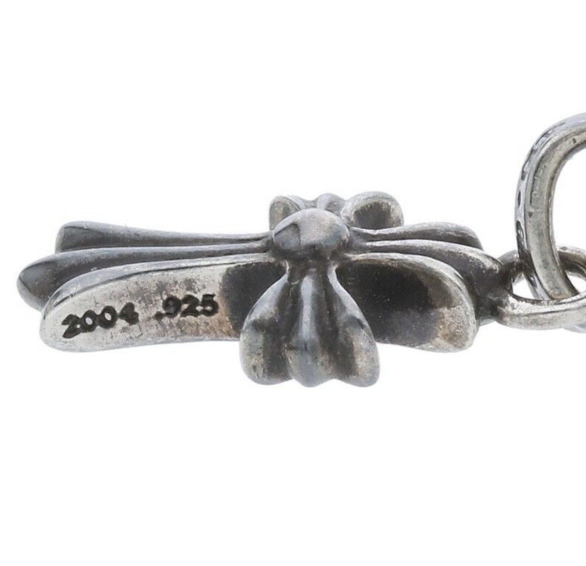 Chrome Hearts Chrome Hearts Pink Sapphire Silver Earring Size ONE SIZE - 4 Thumbnail