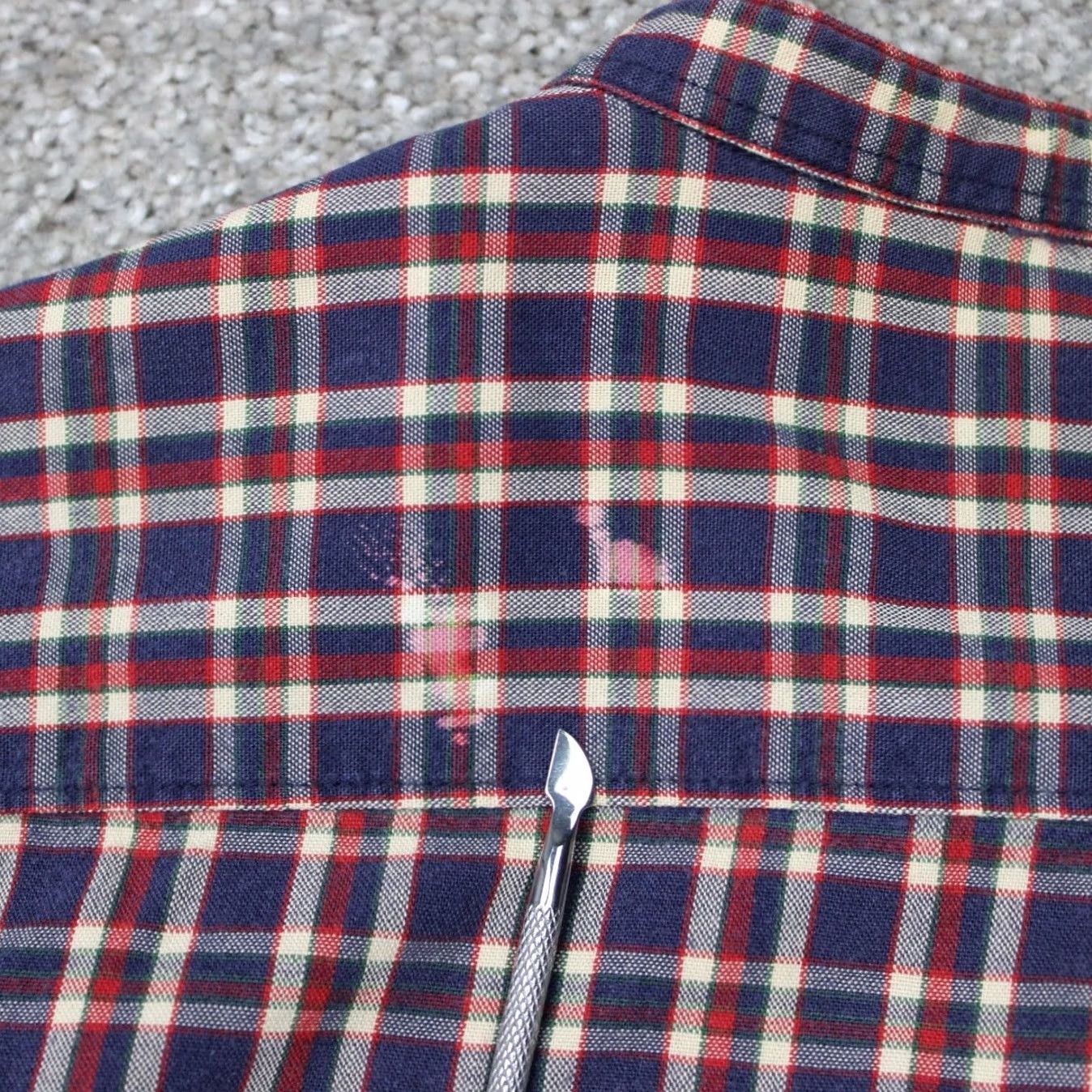 Abercrombie & Fitch Abercrombie & Fitch The Big Shirt Mens XL Red/Blue VTG 100% Cotton Long Sleeve Size US XL / EU 56 / 4 - 7 Thumbnail