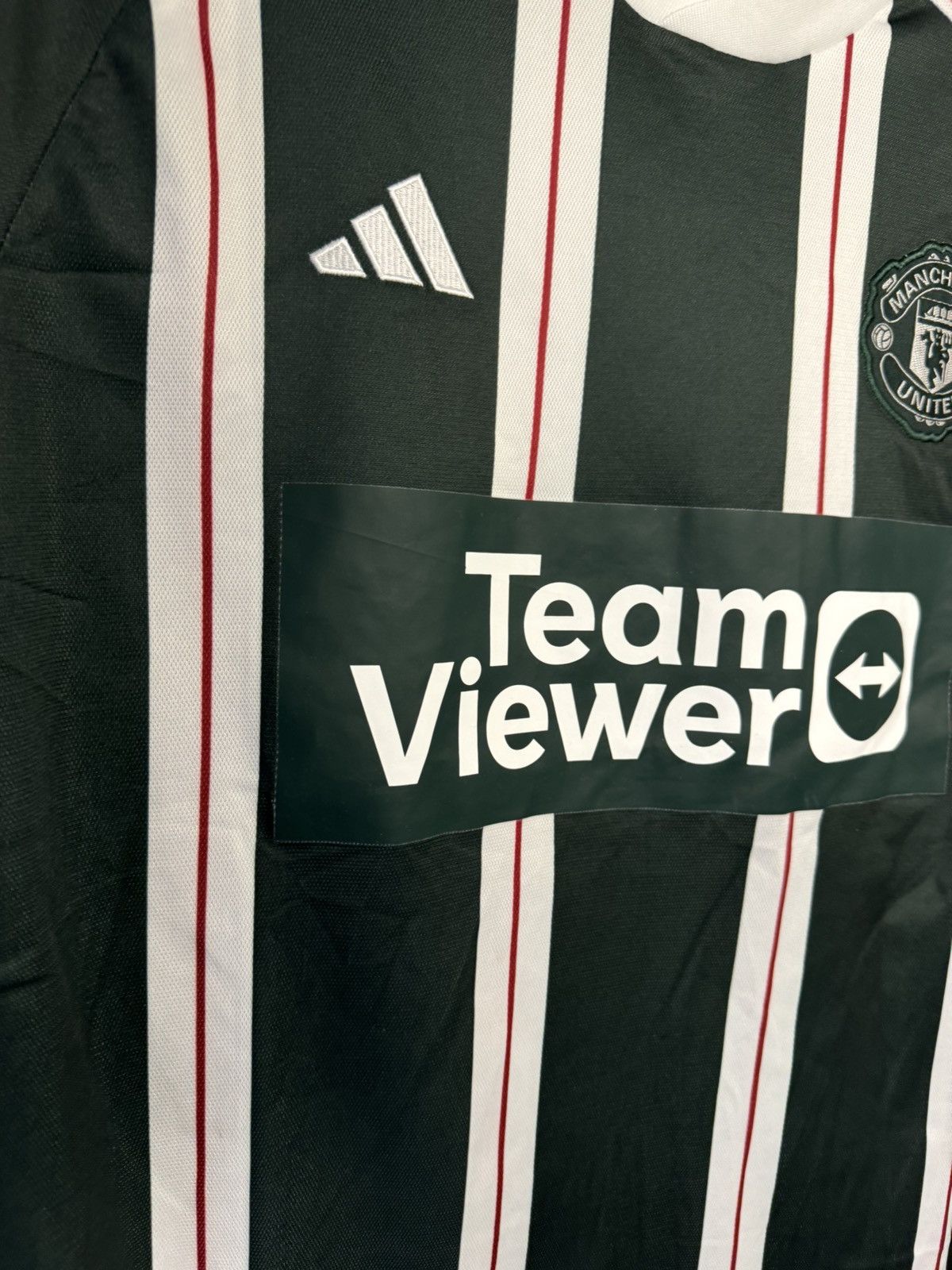 Adidas × Vintage HOJLUND Manchester United 2023/24 Adidas Jersey Blokcore XL Size US XL / EU 56 / 4 - 7 Thumbnail