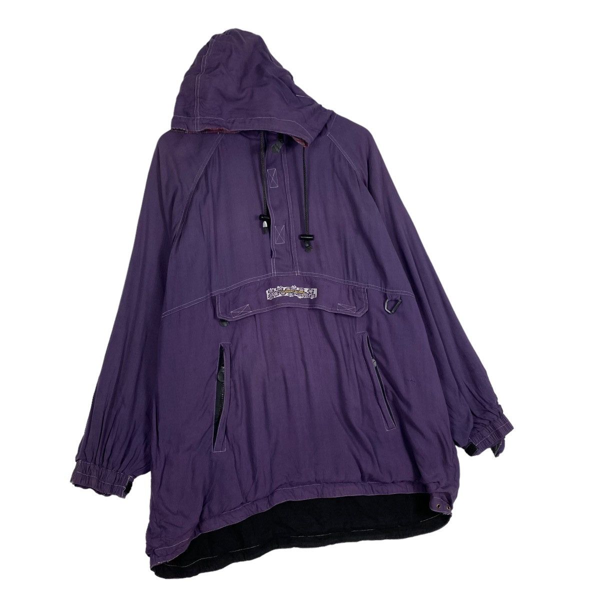 Gear for Sports Vintage 90s Yamaha Anorak Halfzip Hoodies Jacket Size US XL / EU 56 / 4 - 3 Thumbnail