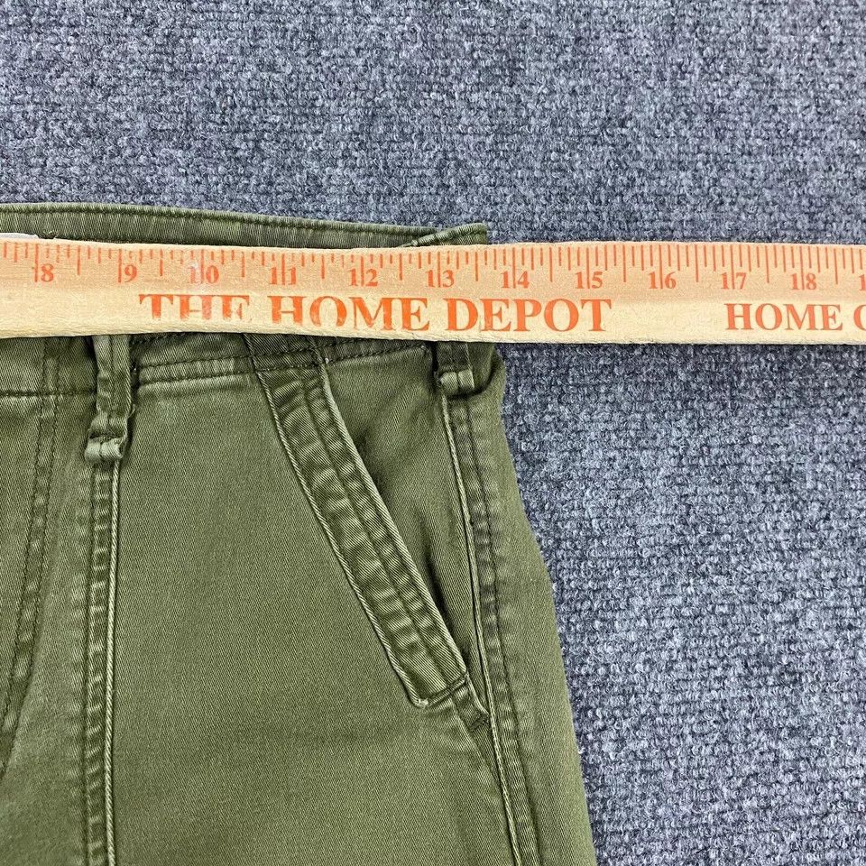 Anthropologie Anthropologie Pants Women's 27 Cargo Ankle Chino Distressed Size 27" / US 4 / IT 40 - 5 Thumbnail