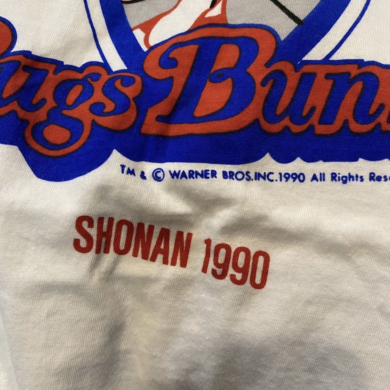 Vintage × Warner Bros VINTAGE Shonan 90s Bugs Bunny Warner Bros T-Shirt Size US M / EU 48-50 / 2 - 4 Thumbnail