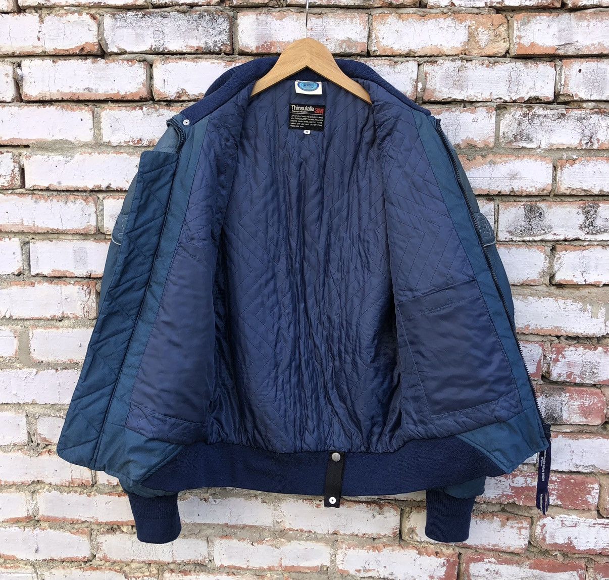 Sports Specialties Vintage SHOEI Thinsulate Rider Bomber Jacket Size US M / EU 48-50 / 2 - 19 Thumbnail