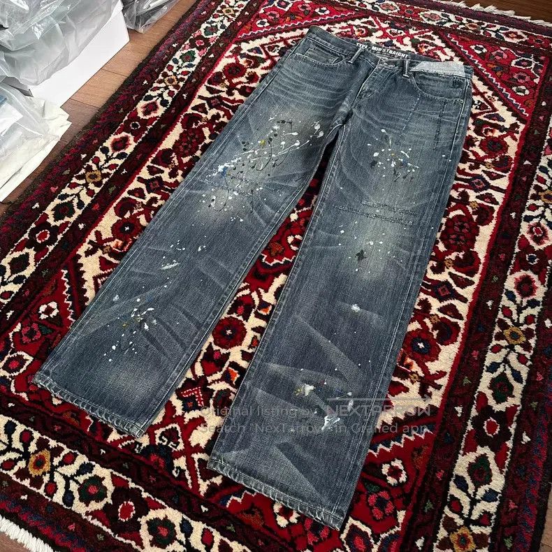 Neighborhood Neighborhood size M Ink Wash Denim Jeans Size US 27 - 5 Thumbnail