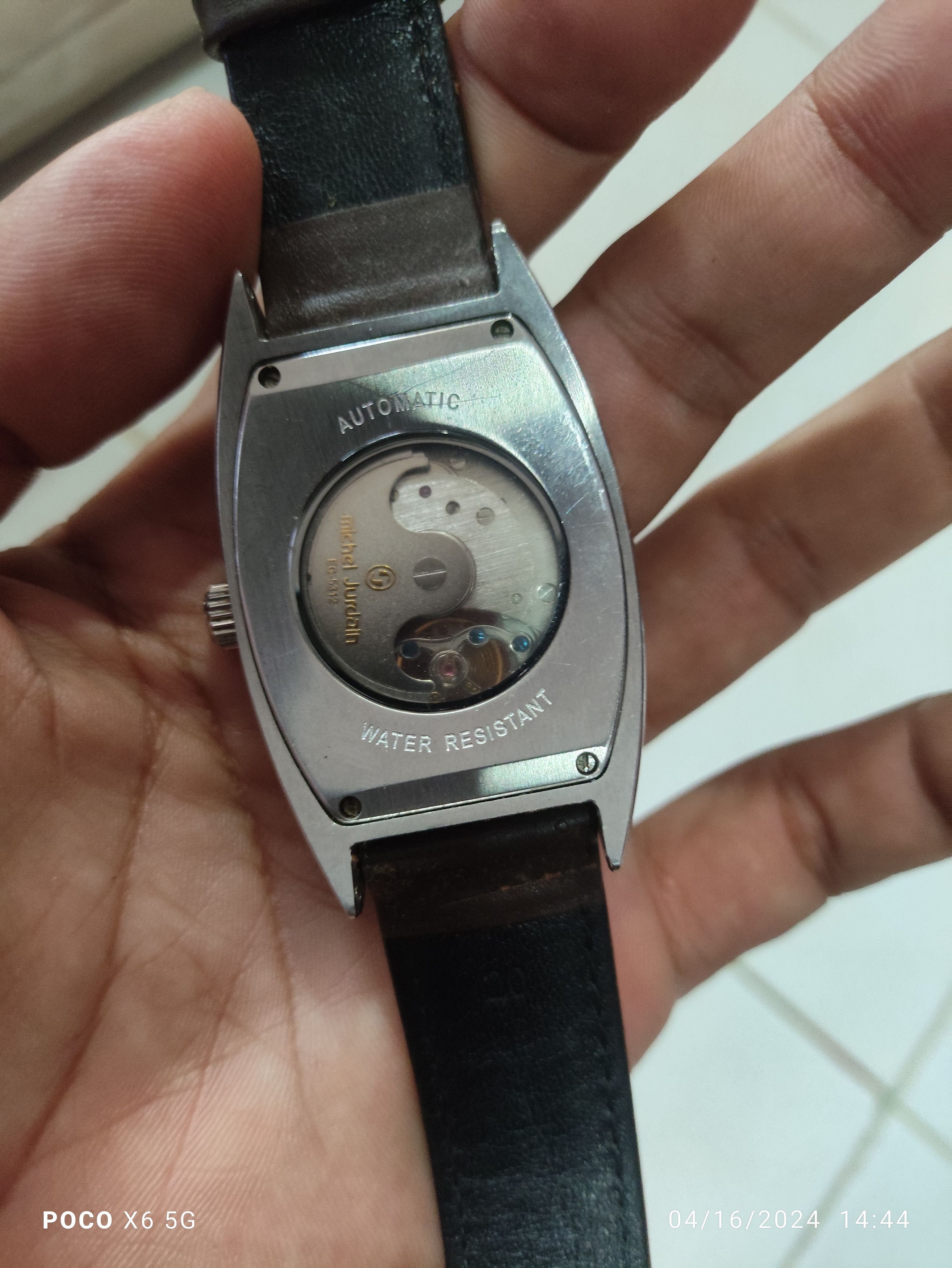 Vintage Vintage Luxury Automatic MICHEL JURDAIN "Engine Transparent" Size ONE SIZE - 8 Thumbnail