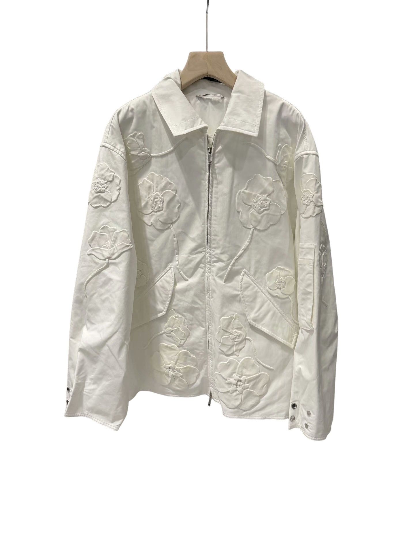 Valentino Valentino Floral Appliqué Jacket Size 52 Size US L / EU 52-54 / 3 - 1 Thumbnail