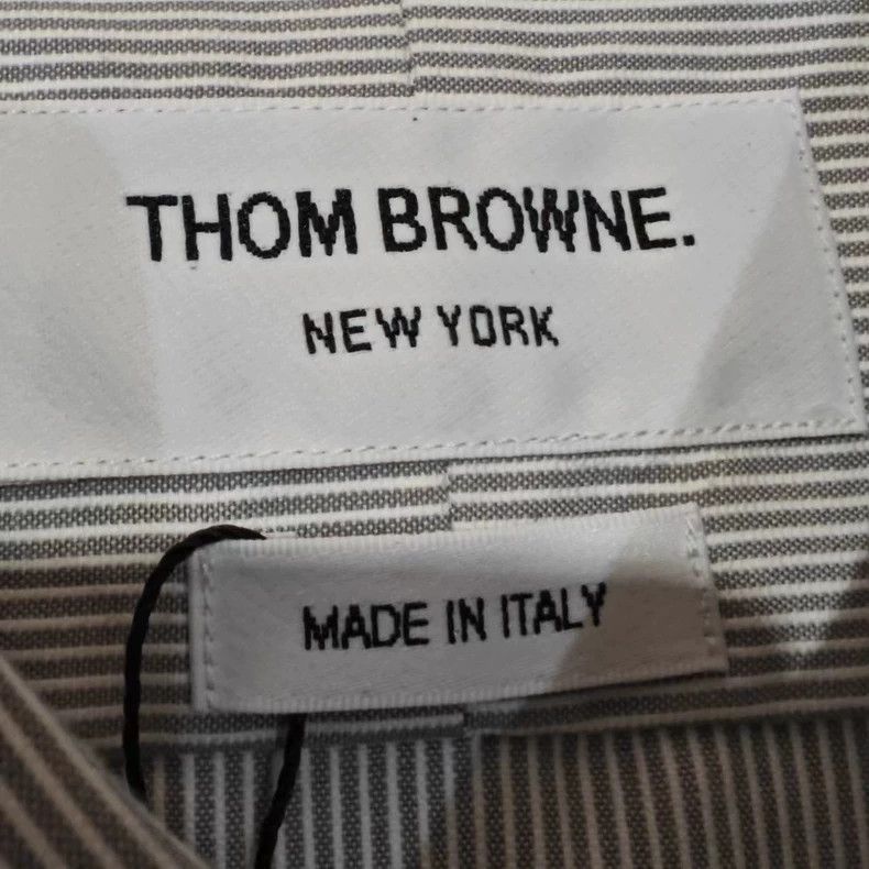 Thom Browne Thom Browne size2 short sleeve shirt Size US M / EU 48-50 / 2 - 5 Thumbnail