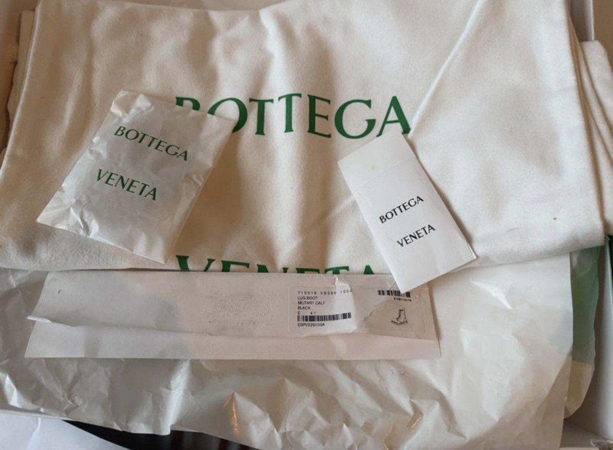 Bottega Veneta Bottega Veneta LUG Boots Military Lace Up Boot Size US 8 / EU 41 - 3 Thumbnail