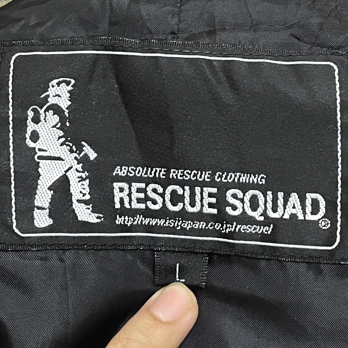 Japanese Brand Rare Design Vintage Firemen Rescue Squad Fur Jacket 2000s Size US L / EU 52-54 / 3 - 9 Thumbnail