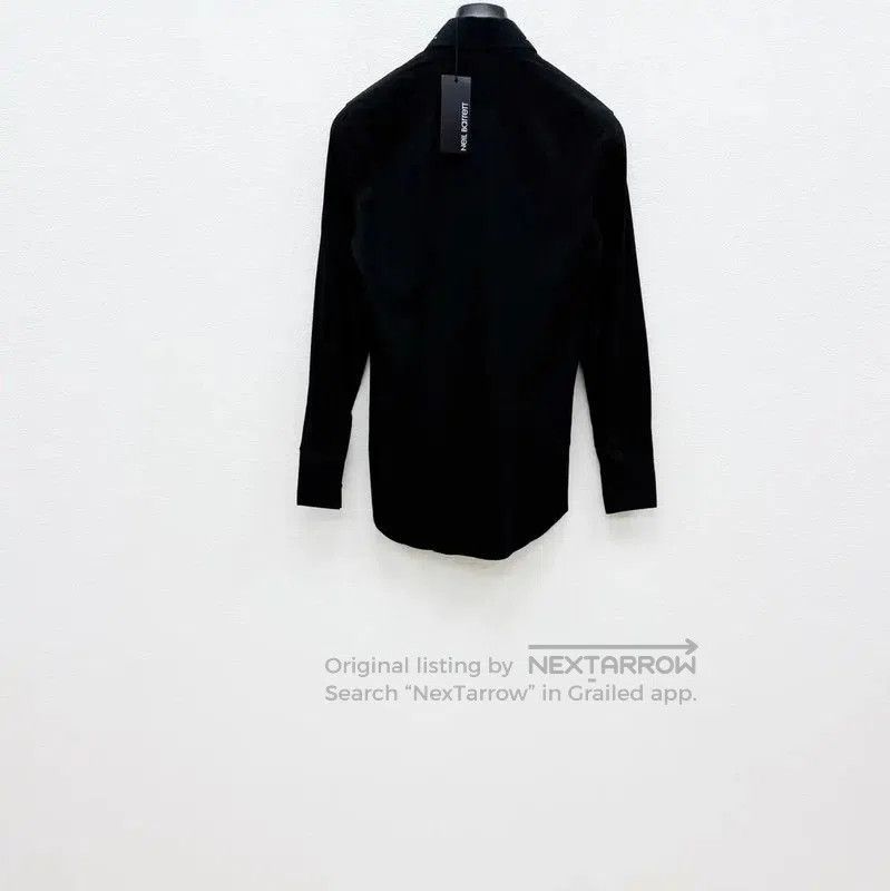 Neil Barrett Neil Barrett Black Long Sleeve Shirt . Size US S / EU 44-46 / 1 - 4 Thumbnail