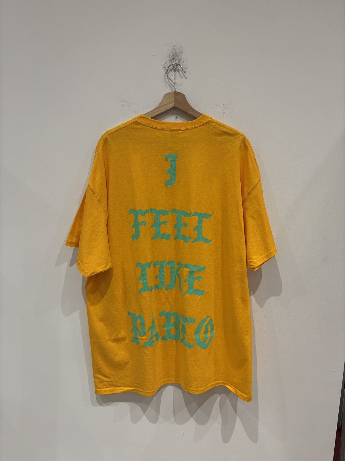 Kanye West Kanye West Feel Like Pablo Shirt Phili Tee Teal/Yellow Size US XXL / EU 58 / 5 - 5 Thumbnail