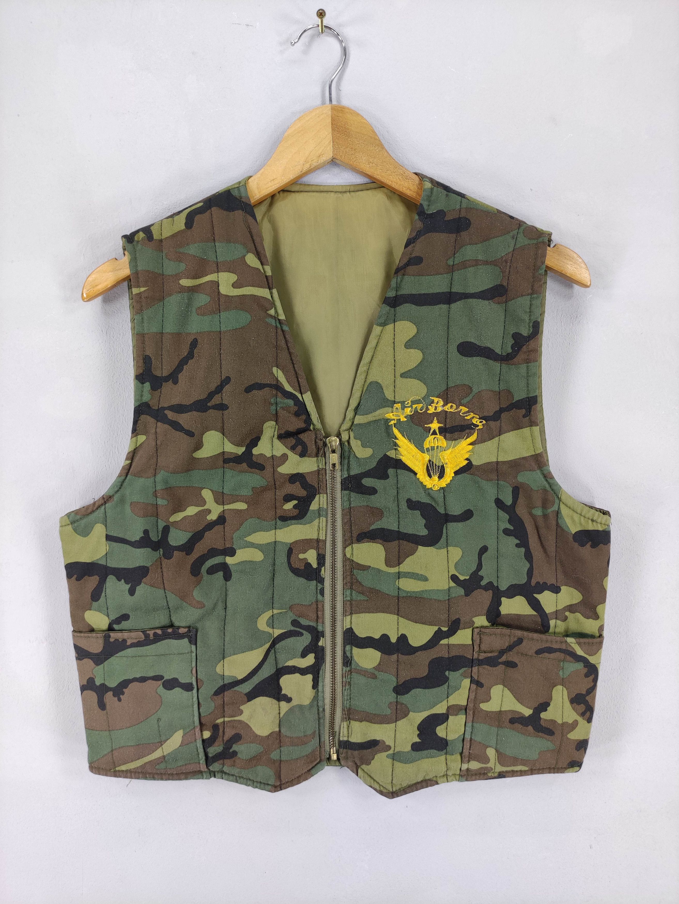 Vintage Vintage Korea Military Camo Air Borne Vest Size US M / EU 48-50 / 2 - 1 Thumbnail
