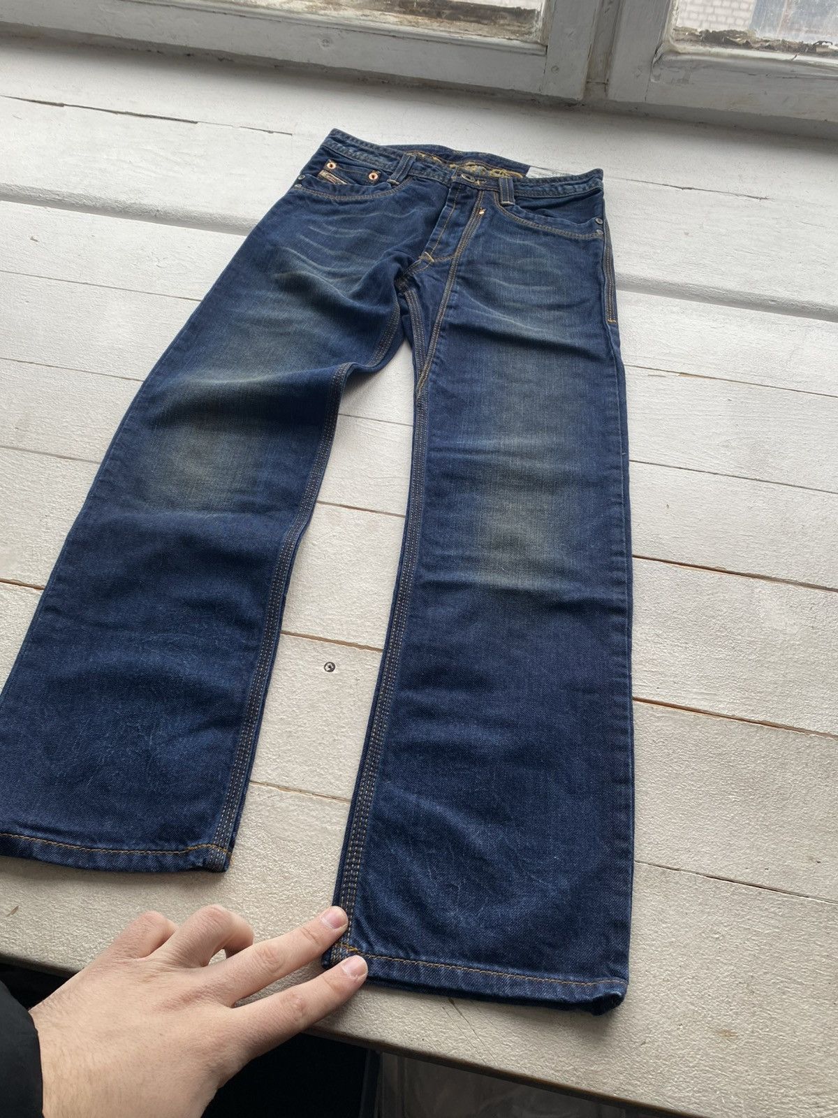 Diesel Diesel Timmen J Junior Jeans Dark Wash Fit 10 / XS size Size 26" / US 2 / IT 38 - 2 Thumbnail