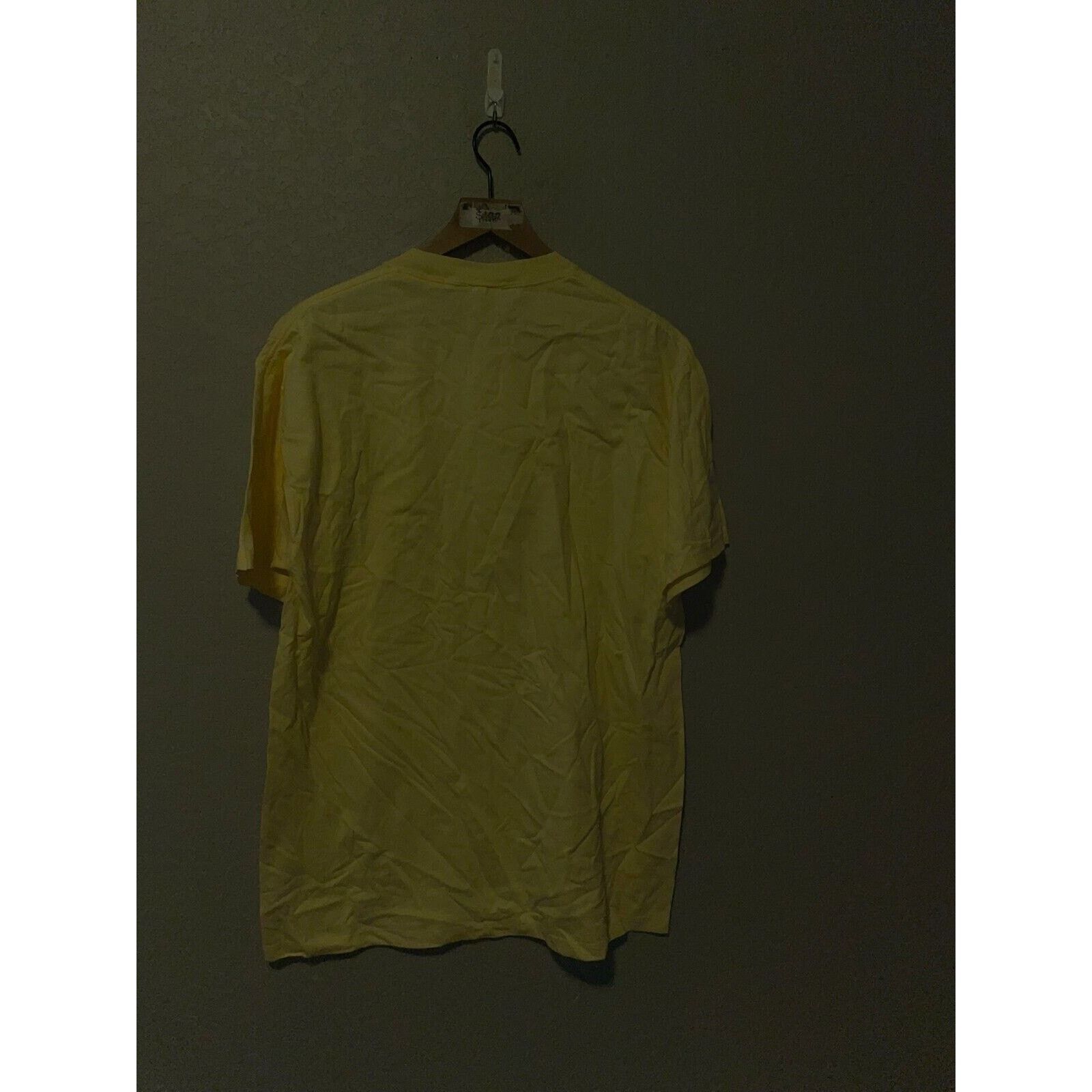 Jerzees Vintage Robin Hill Shirt Camping Resort Yellow Tee VTG 90s L Size US L / EU 52-54 / 3 - 10 Thumbnail