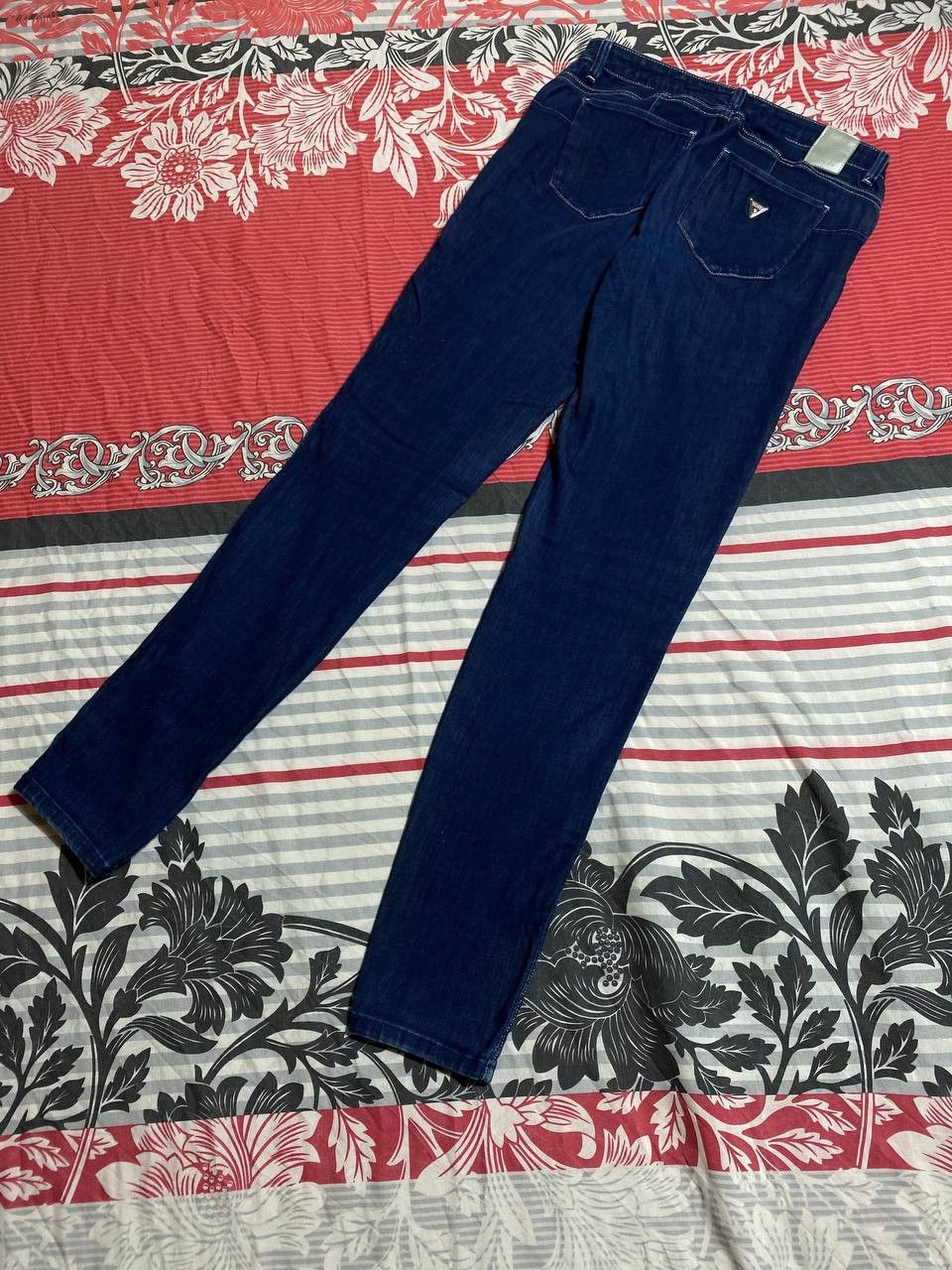 Guess × Vintage Guess Vintage Denim Pants Blue Jeans 90s SKINNY MID Size US 34 / EU 50 - 17 Thumbnail
