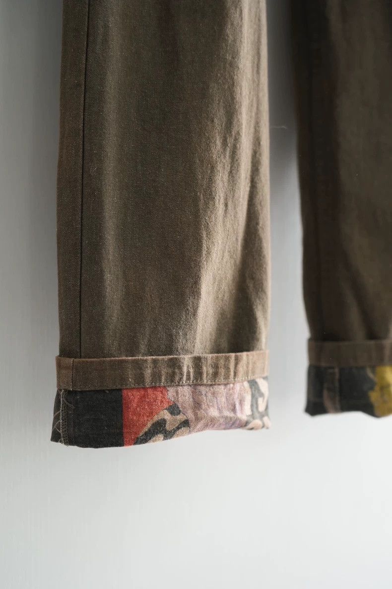 Yohji Yamamoto Yohji Yamamoto Yohji Yamamoto 07AW Comic Print Pants Size US 32 / EU 48 - 4 Thumbnail