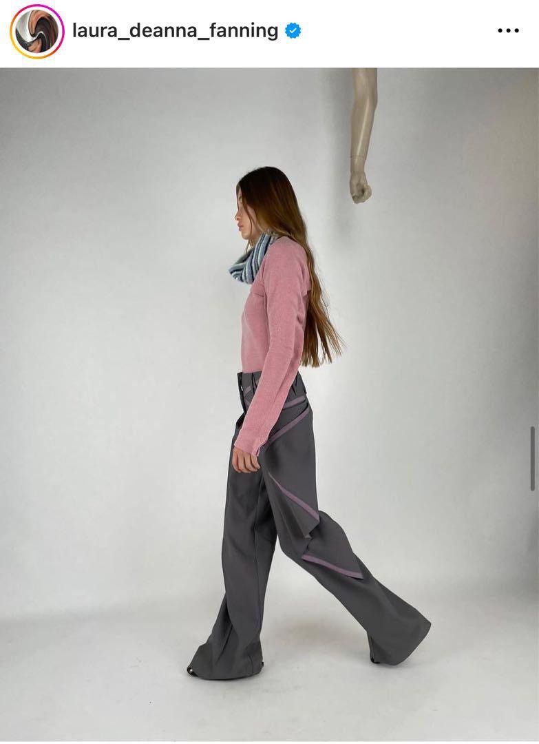 Kiko Kostadinov Kiko Kostadinov waterfall trousers black BNWT Size 25" / US 0 / IT 36 - 1 Thumbnail