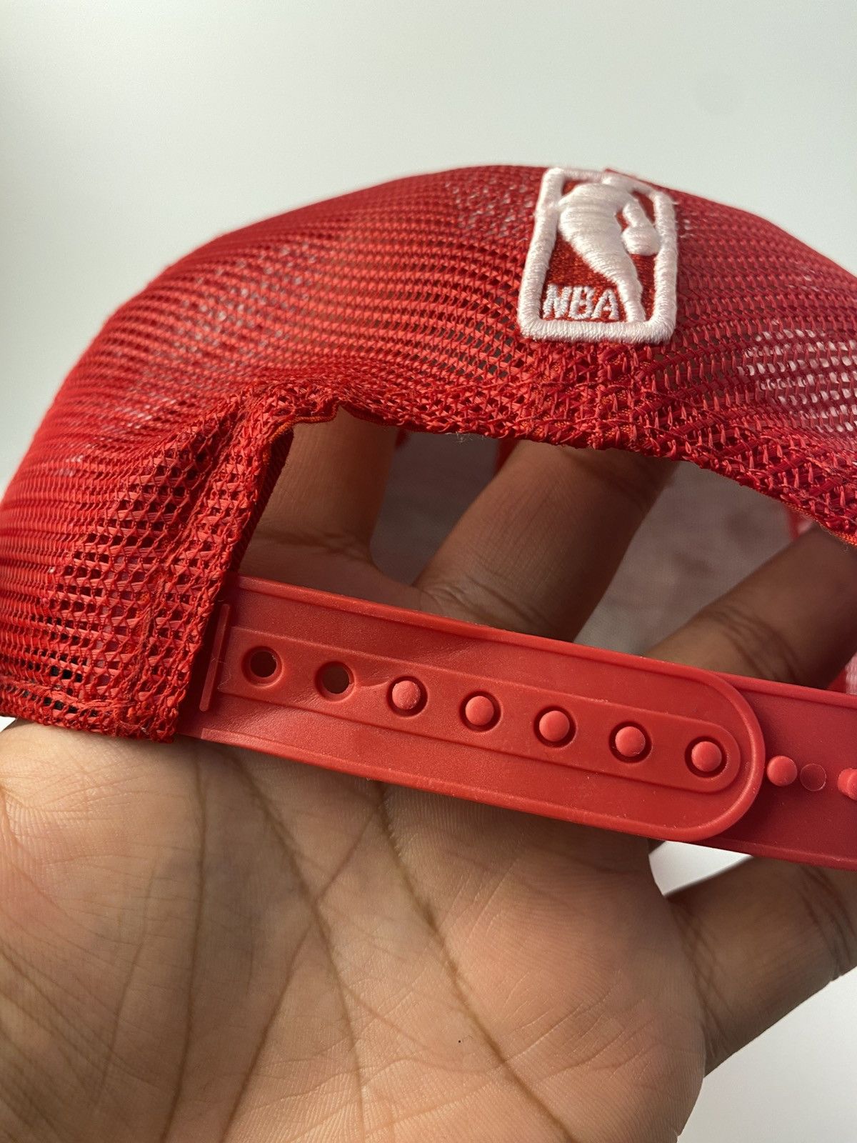 NBA × New Era Utah Jazz Trucker Cap Hat 9Fifty New era cap red Mesh Size ONE SIZE - 6 Thumbnail