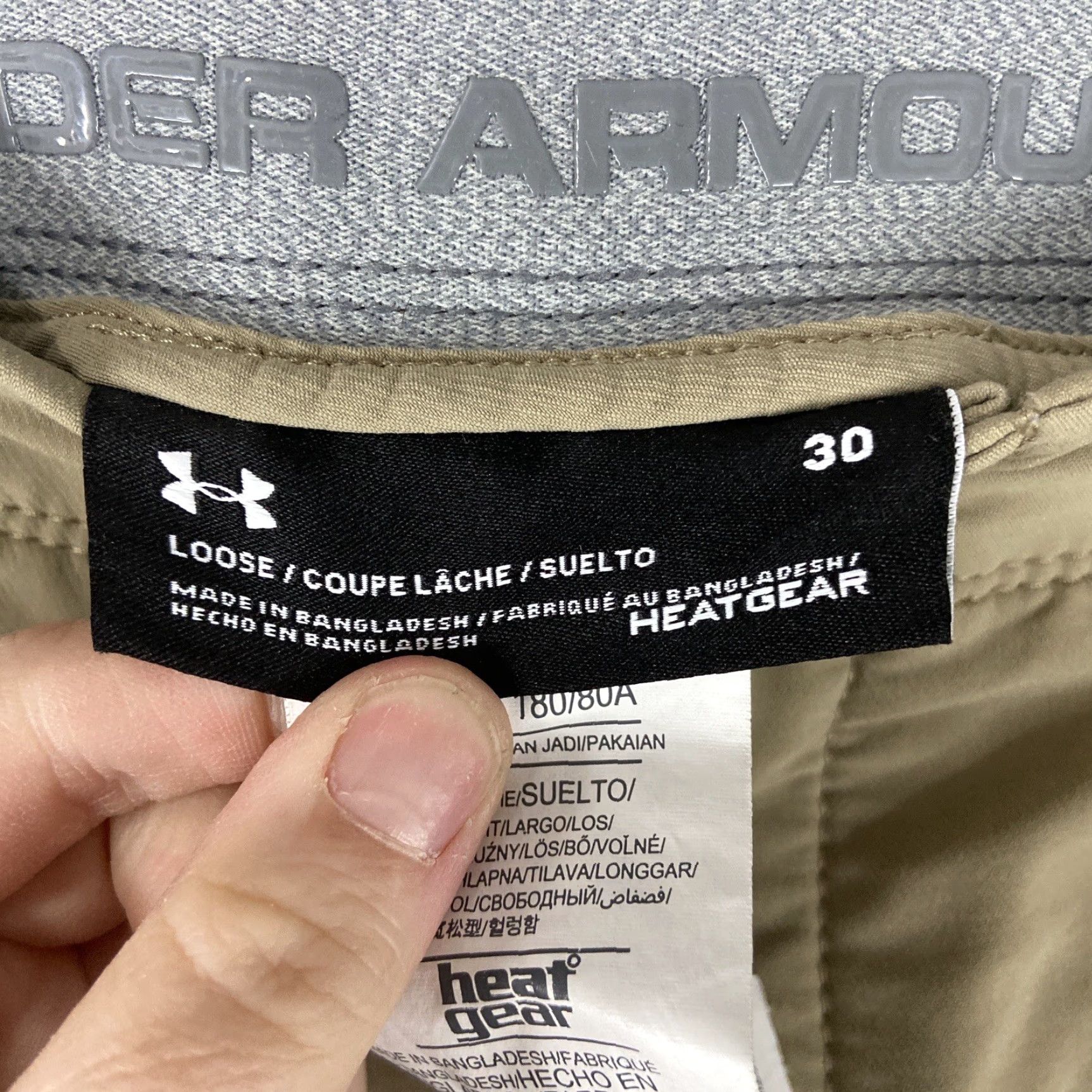 Under Armour Under Armour Short Chino Men 30 Brown Regular Size Men's Chino Shorts 30 Brown Under Armour Size US 30 / EU 46 - 5 Thumbnail