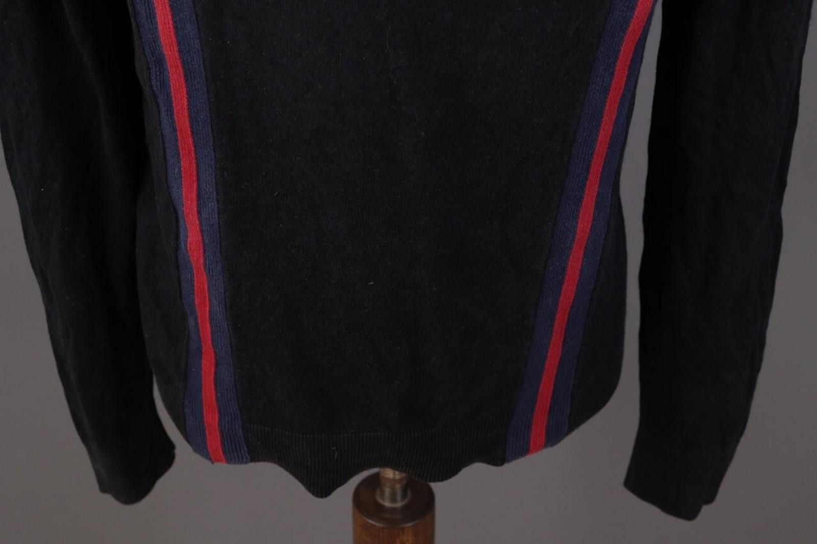 Just Cavalli Just Cavalli Black Striped Knit Jumper Sweater Size XXL Size US XXL / EU 58 / 5 - 12 Thumbnail