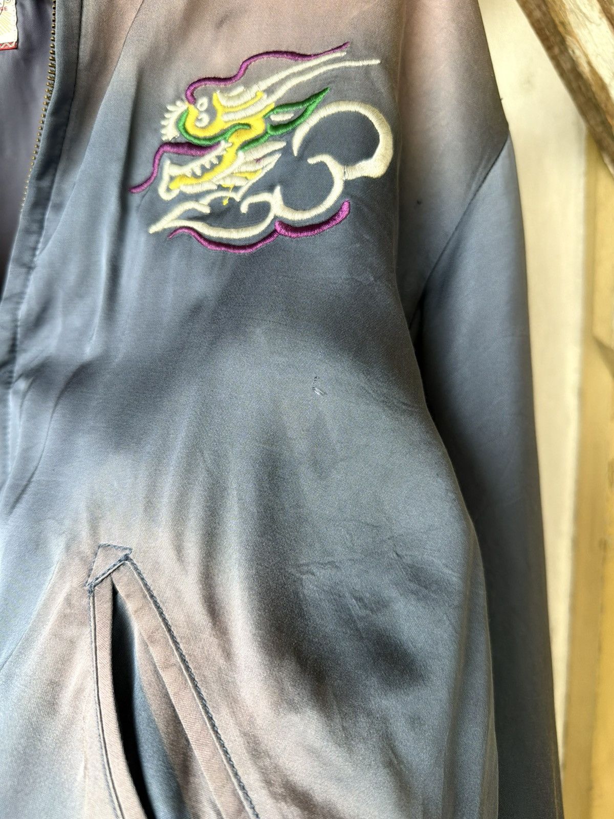 McGregor Rare🔥 McGregor Faded Sun Style Embroidery Sukajan Jacket Size US L / EU 52-54 / 3 - 14 Thumbnail