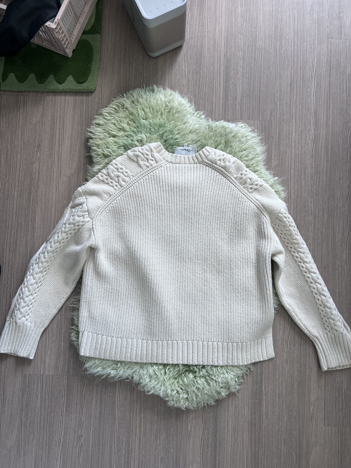 3.1 Phillip Lim 3.1 Phillip Lim Ivory Wool Sweater Size M / US 6-8 / IT 42-44 - 6 Thumbnail