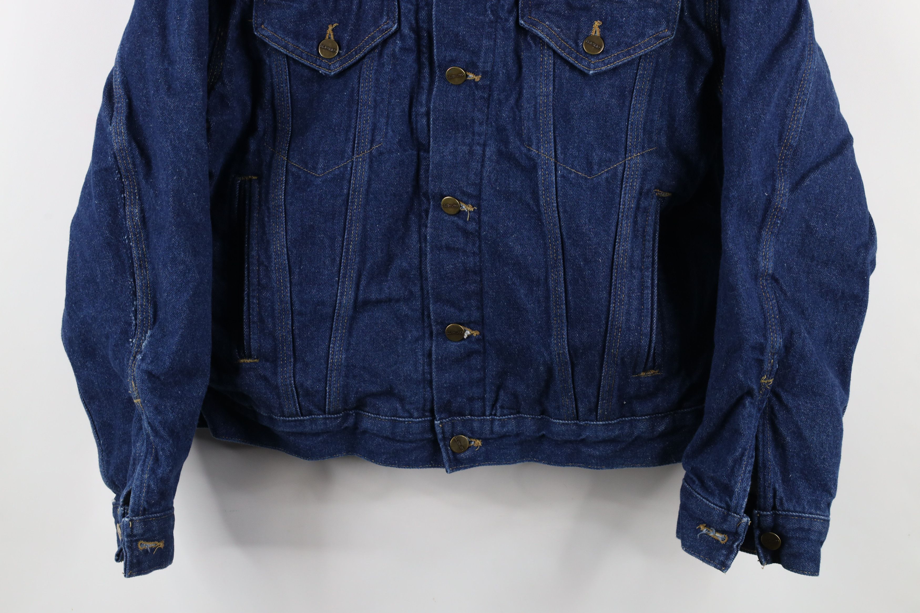 Carhartt × Vintage Vintage 90s Carhartt Corduroy Collared Denim Jacket USA Size US XL / EU 56 / 4 - 3 Thumbnail