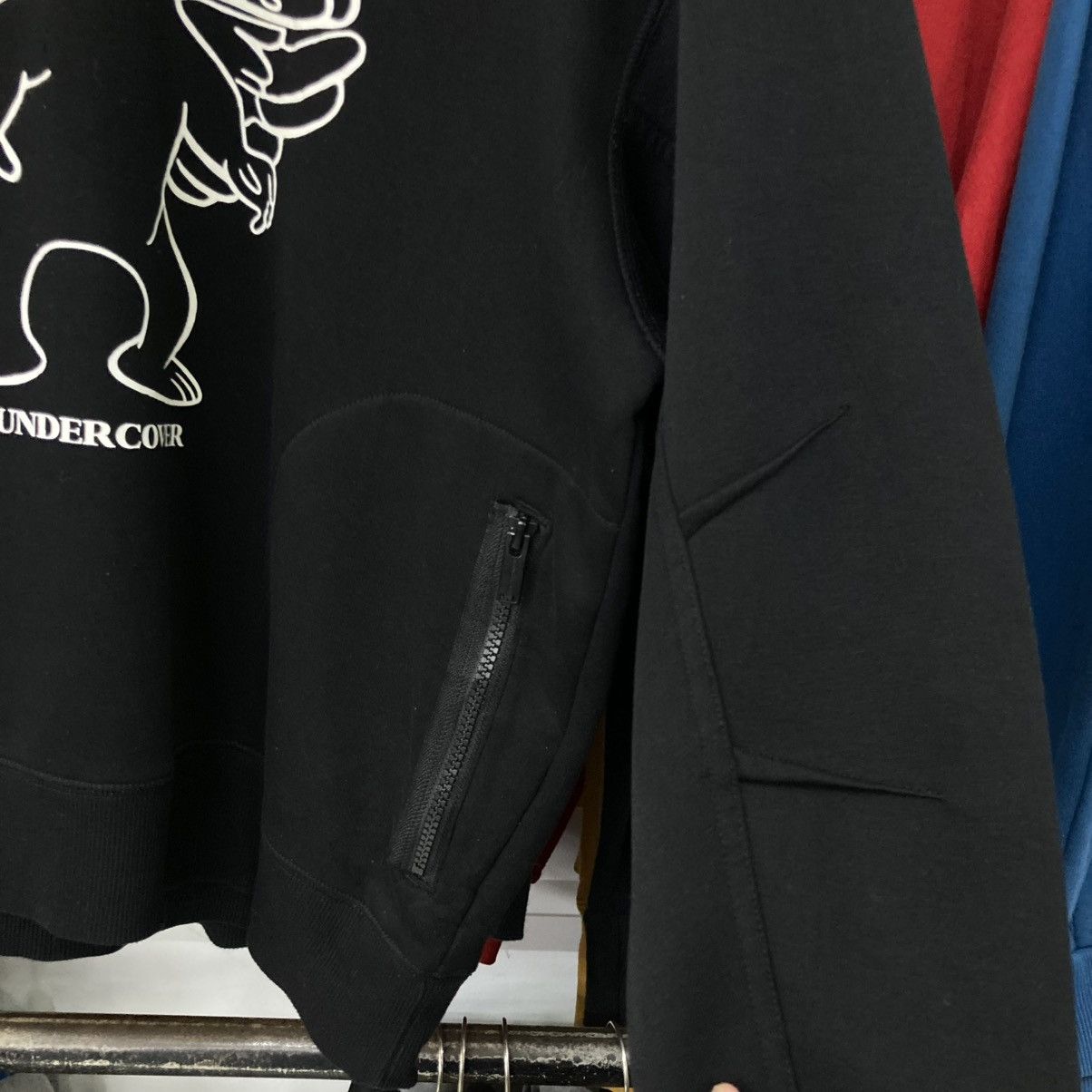 GU × Undercover GU x Undercover Graphic Big Logo Pullover Hoodie Black Size US L / EU 52-54 / 3 - 6 Thumbnail