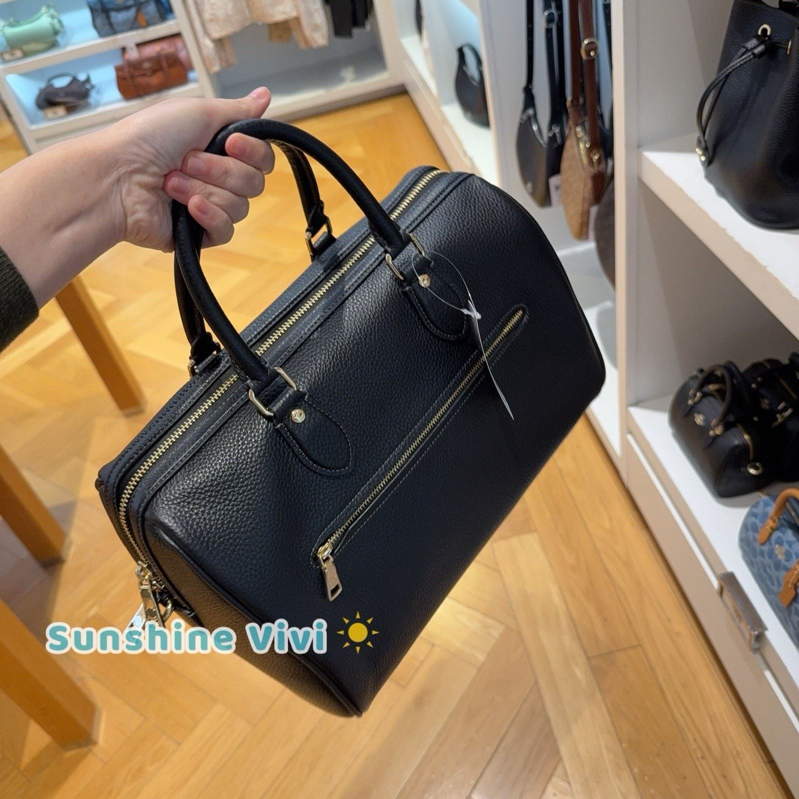 Coach NWT Coach Rowan Large Satchel Bag Crossbody Leather CES11 Size ONE SIZE - 6 Thumbnail