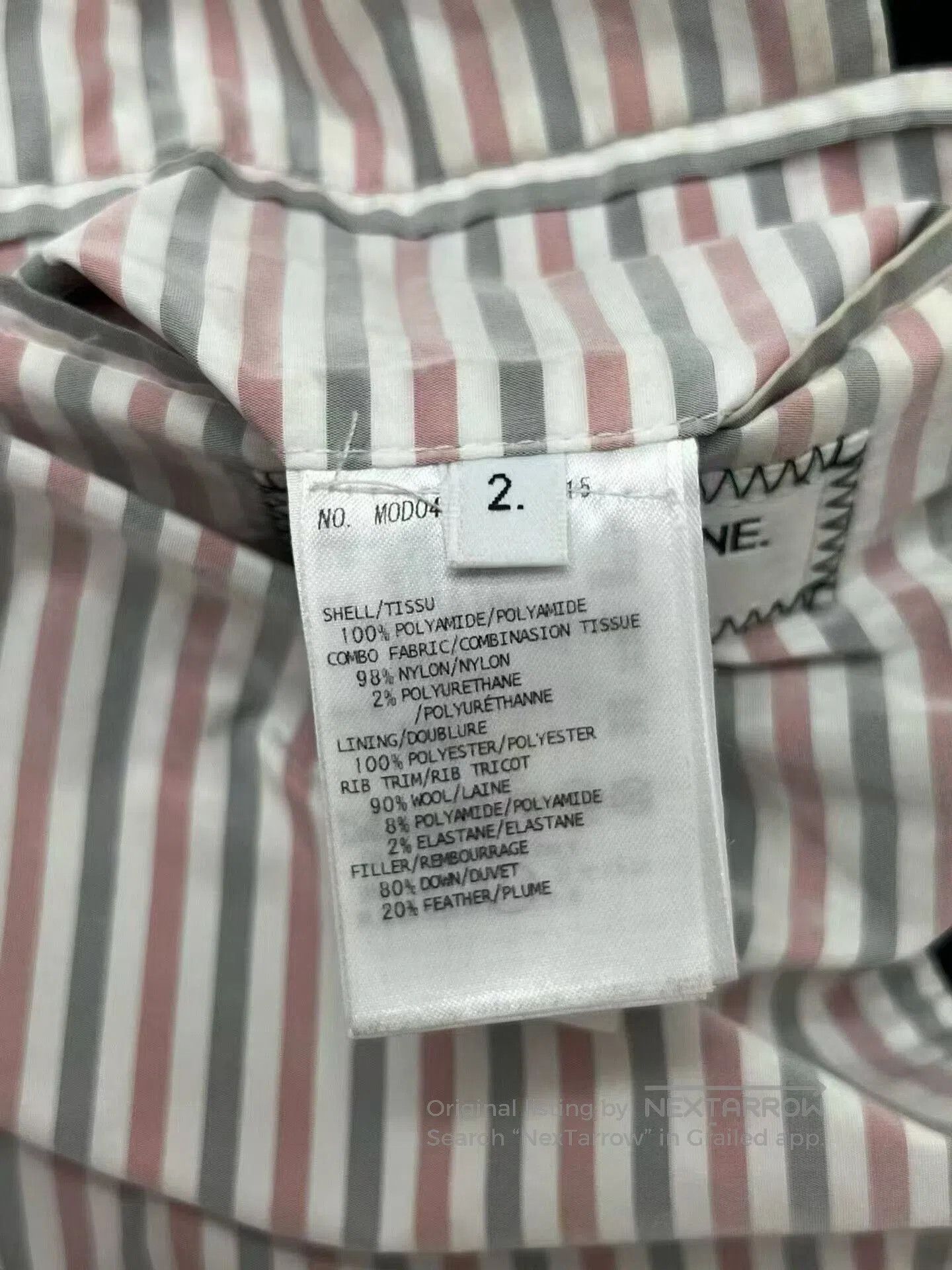 Thom Browne Thom Browne Long Hooded Down Jacket. Size US M / EU 48-50 / 2 - 8 Thumbnail