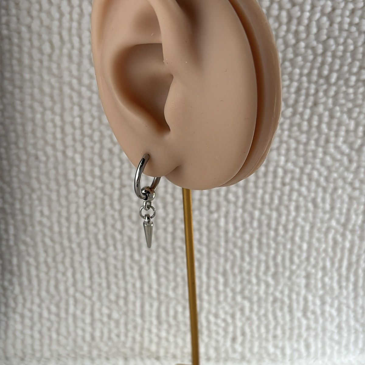 Other Minimalist Spike Dangle Drop Earrings for Men Women Size ONE SIZE - 5 Thumbnail