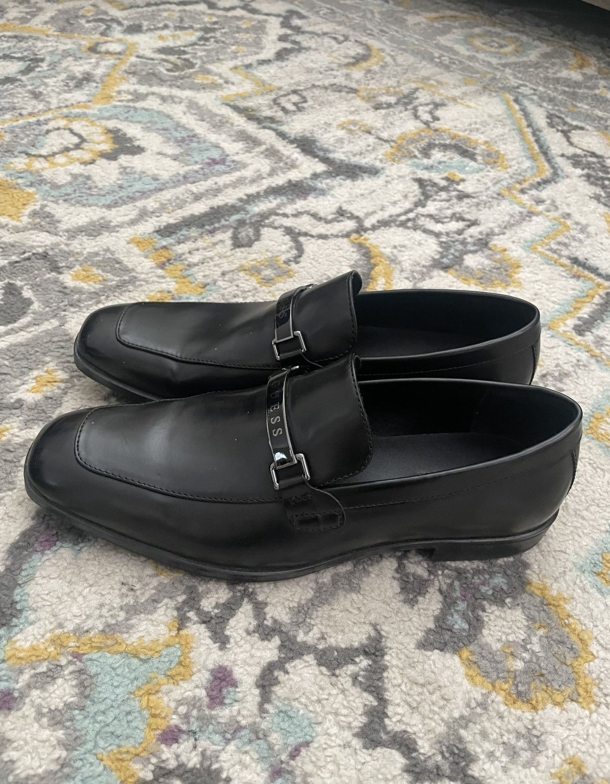 Guess Guess Black Dress Loafers Size US 9.5 / EU 42-43 - 2 Thumbnail