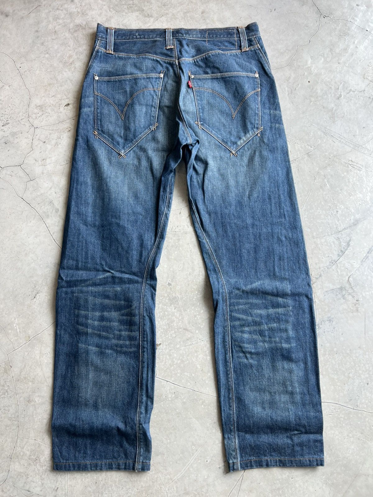 Levi's Levis Engineered Twisted Jeans Tag W30 Actual 32x31.5 Size US 30 / EU 46 - 5 Thumbnail