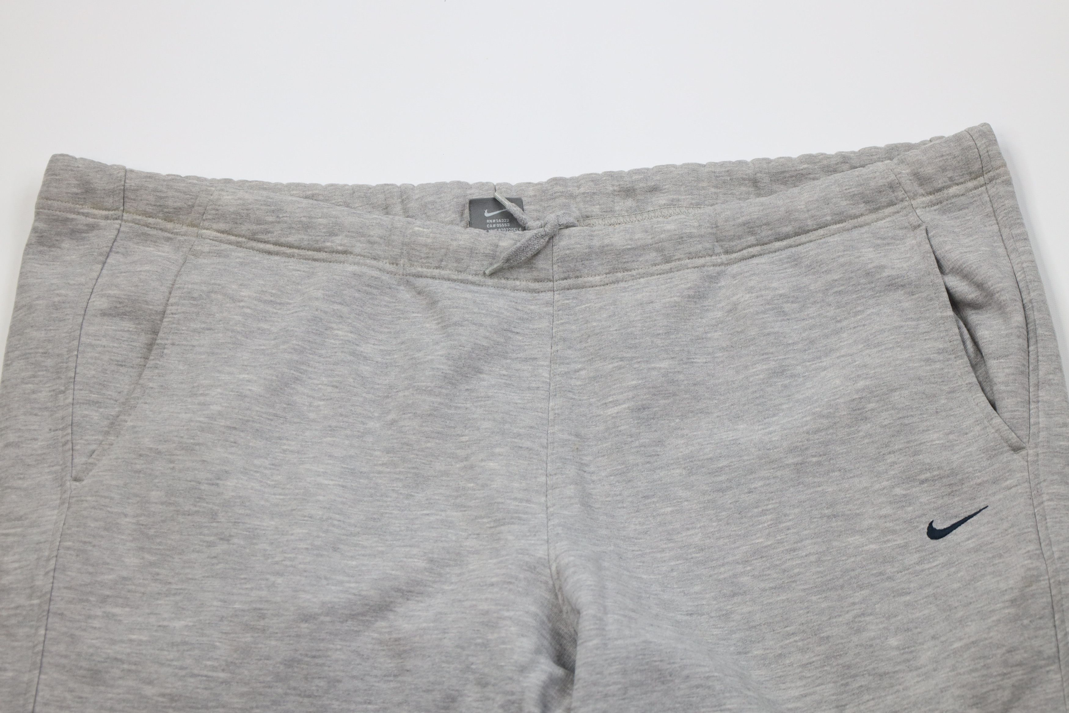 Nike AS IS Vintage Y2K Nike Scott Mini Swoosh Sweatpants Gray Size US 40 / EU 56 - 2 Thumbnail